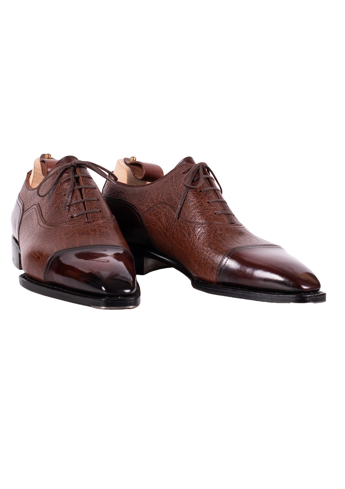 Stefano Bemer Oxfords T6322 Francesine Bicolore Pelle