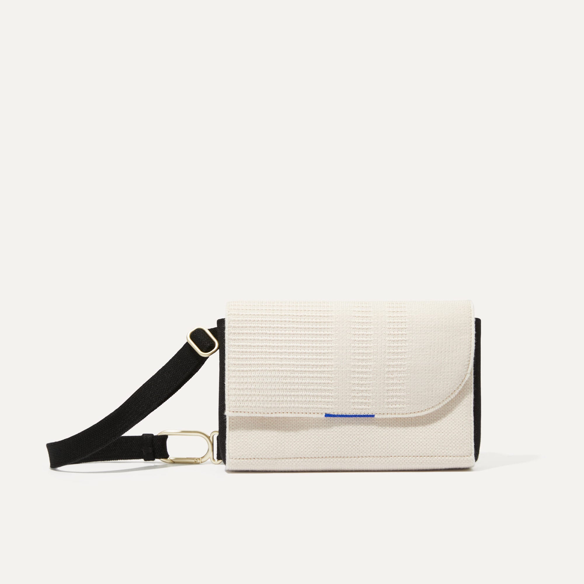 Rothy's The Belt Bag borsa tracolla beige e nera