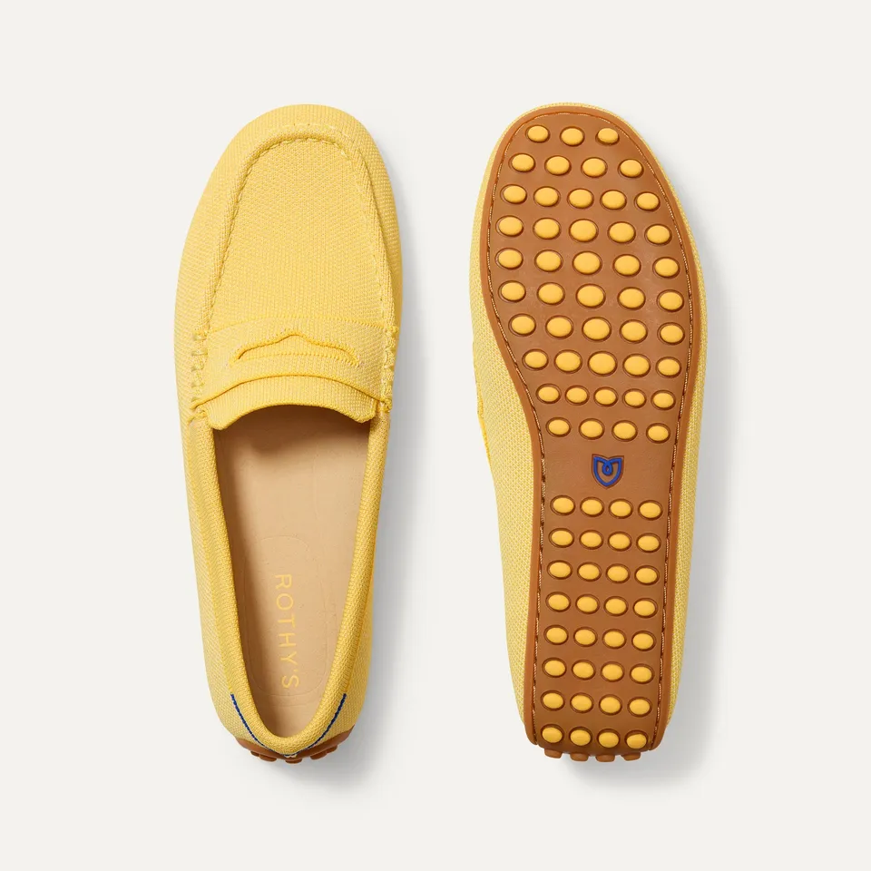 Rothy's The Daily Driver mocassini donna Sunwashed Yellow gialli
