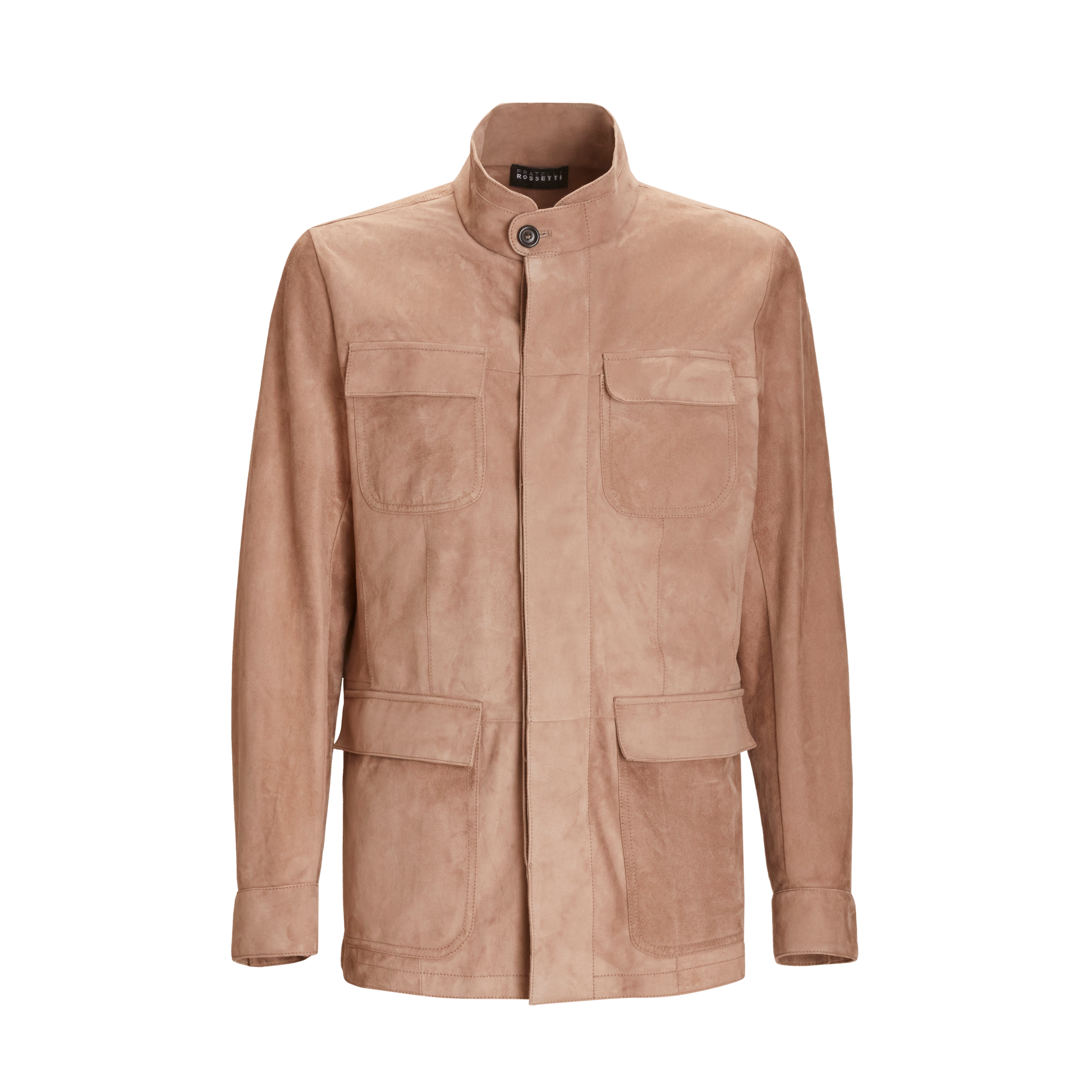 F.lli Rossetti 99775 sahariana uomo tortora suede