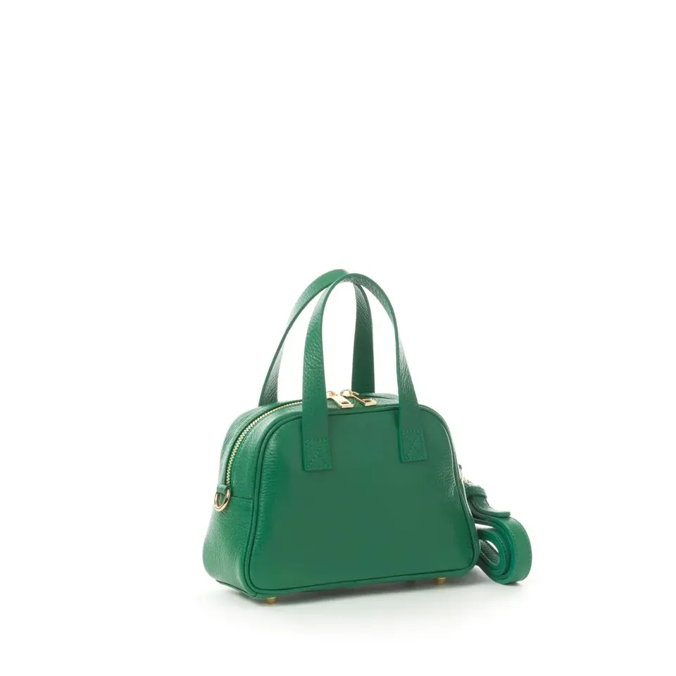 Sandro Barbera & Figli Portafogli C12 Emerald borsa pelle verde smeraldo