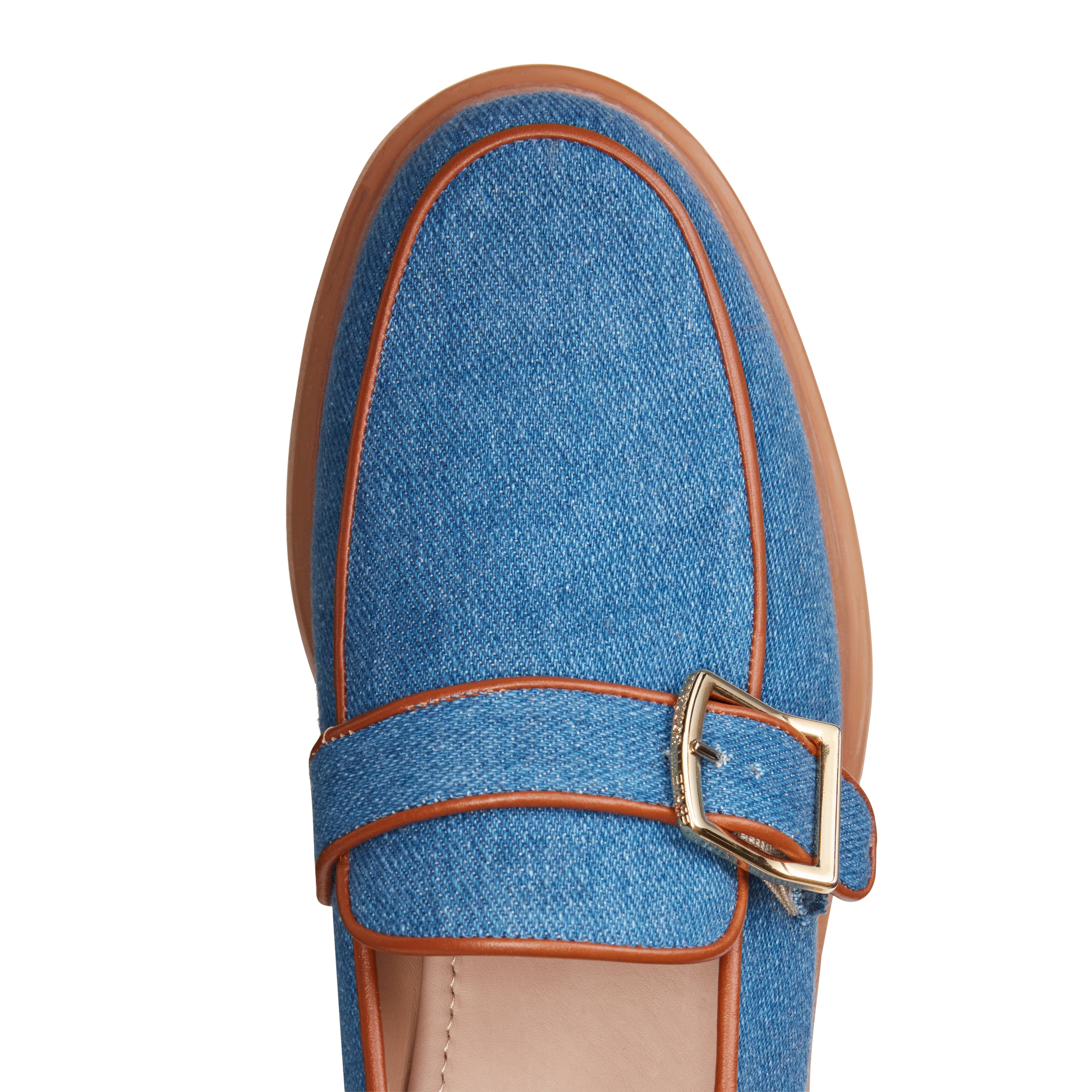 F.lli Rossetti 68224 mocassino denim blu Cina