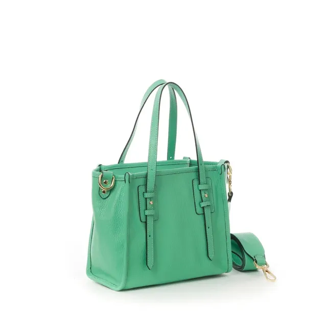 Sandro Barbera C20 borsa donna verde caraibi 34x20 cm