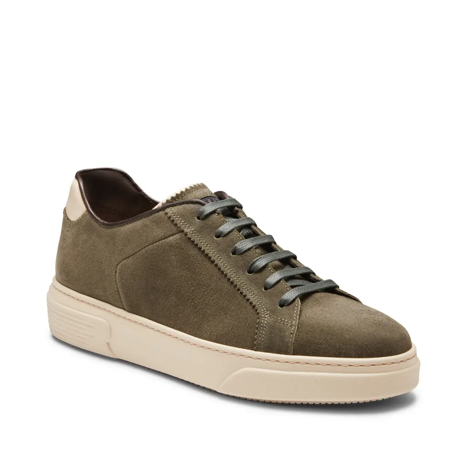 F.lli Rossetti 47526 Sneaker Uomo Verde Foresta Scamoscio