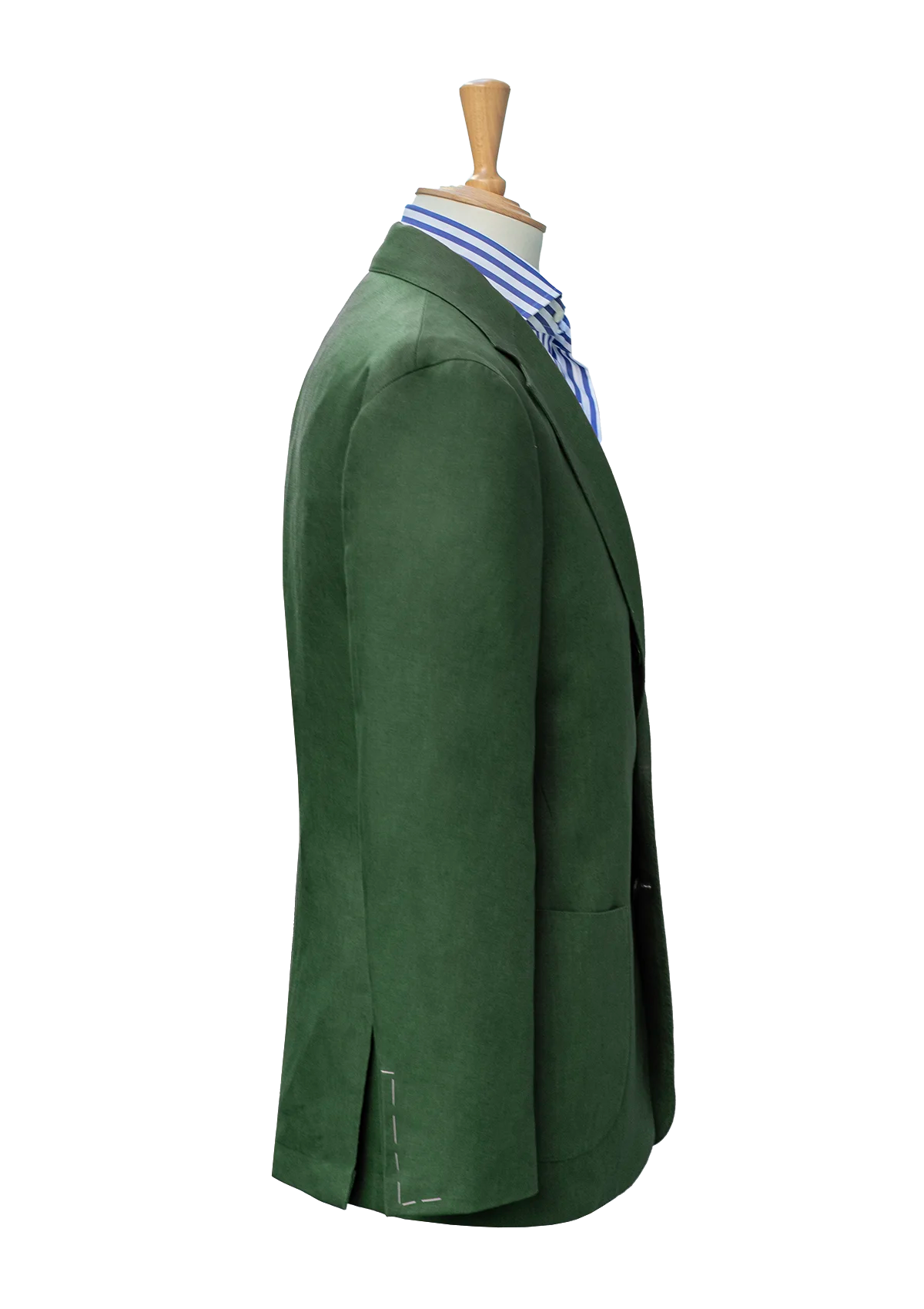 Stefano Bemer SV2106 giacca lino verde 50