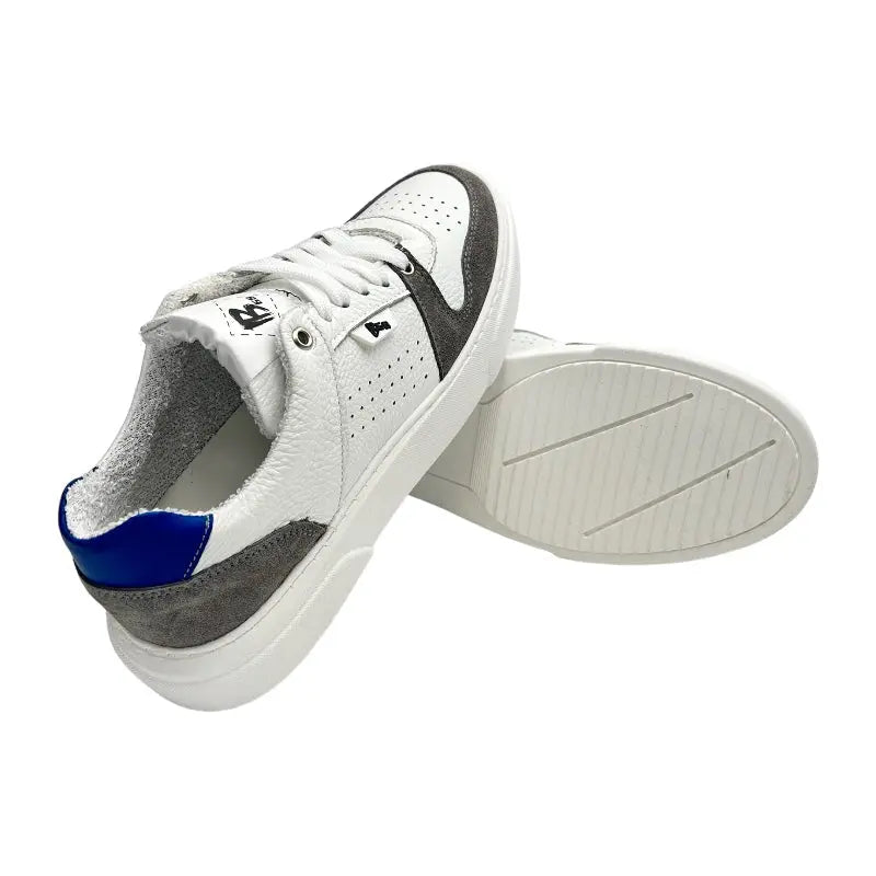 Sandro Barbera & Figli B68 Materia Blu sneaker biancoblu pelle