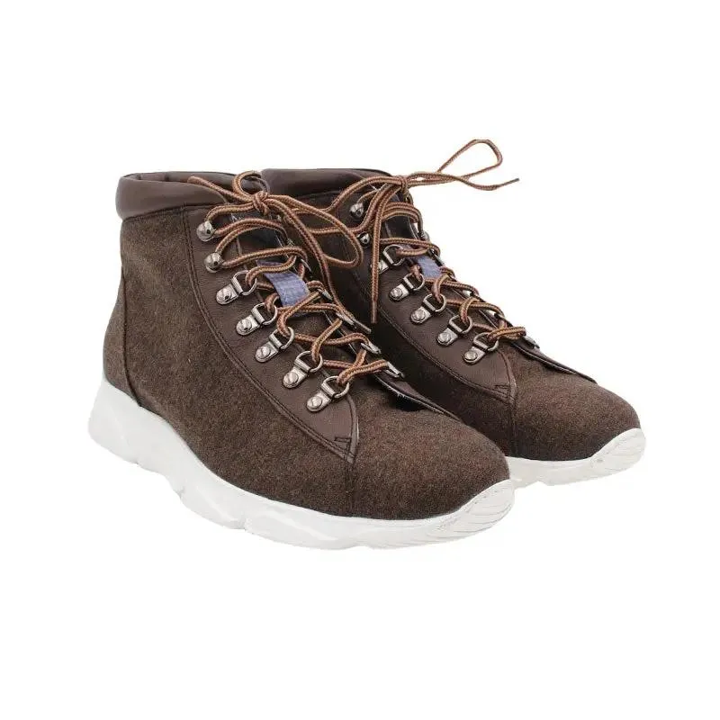 Sandro Barbera & Figli Wooly Luminor Browny sneaker lana