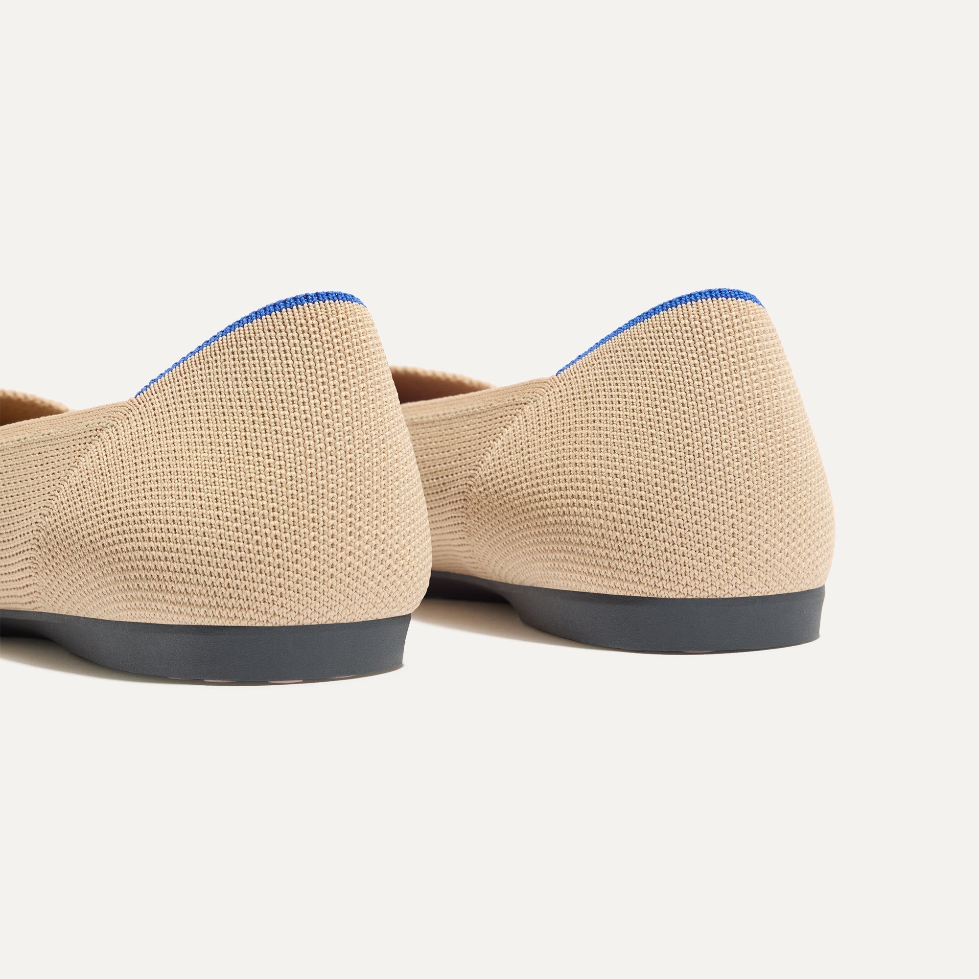 Rothy's The Daily Flat ballerine Ecru avorio knit