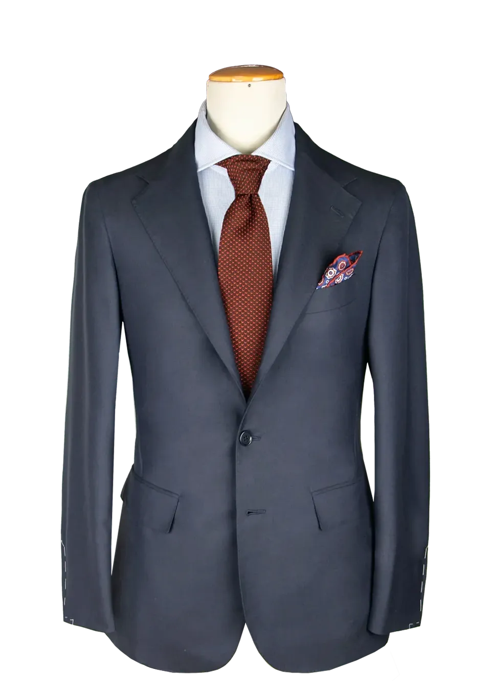 Stefano Bemer Blazers SV2092 giacca lana blu destrutturata