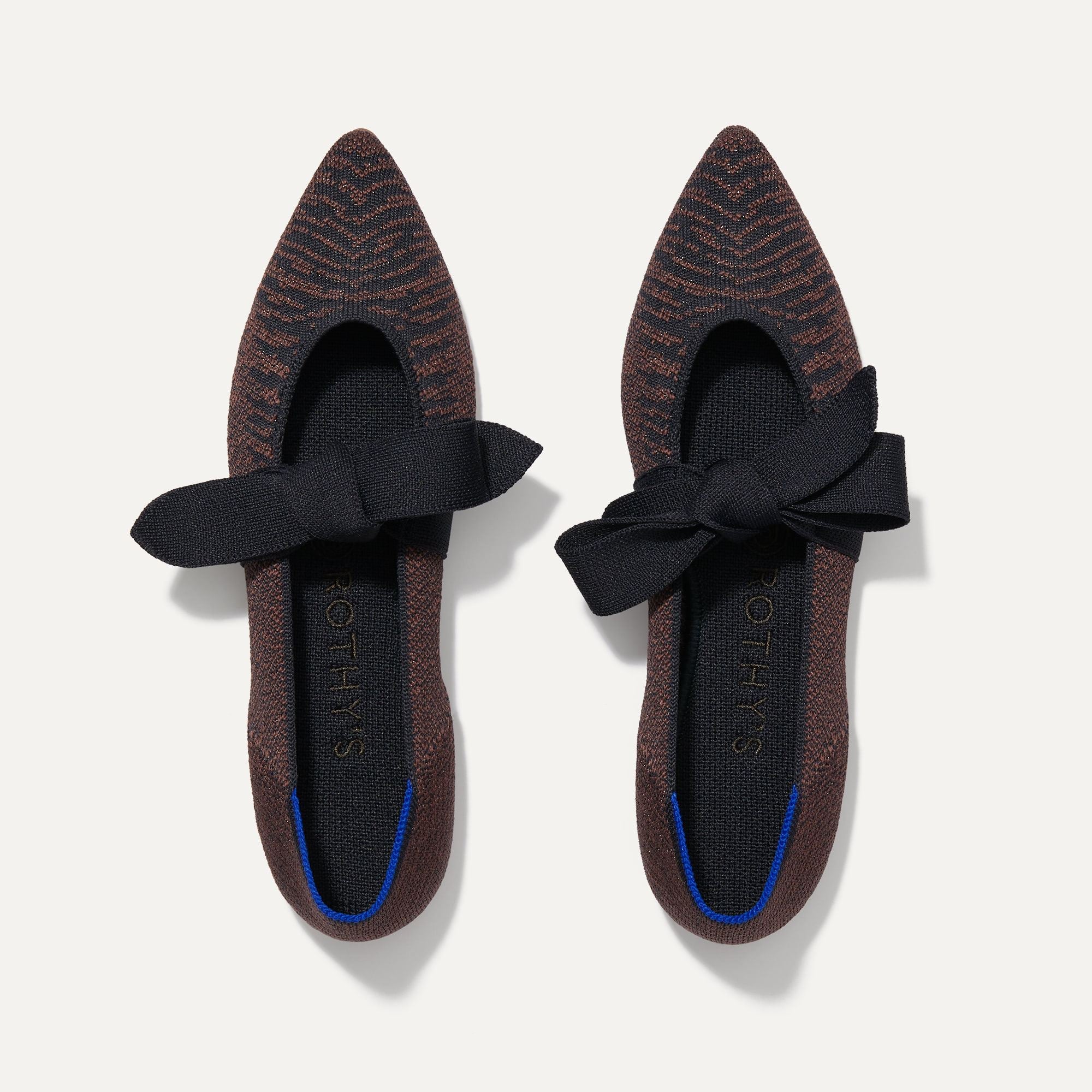 Rothy's Flats The Mary Jane ballerine Coral Dot