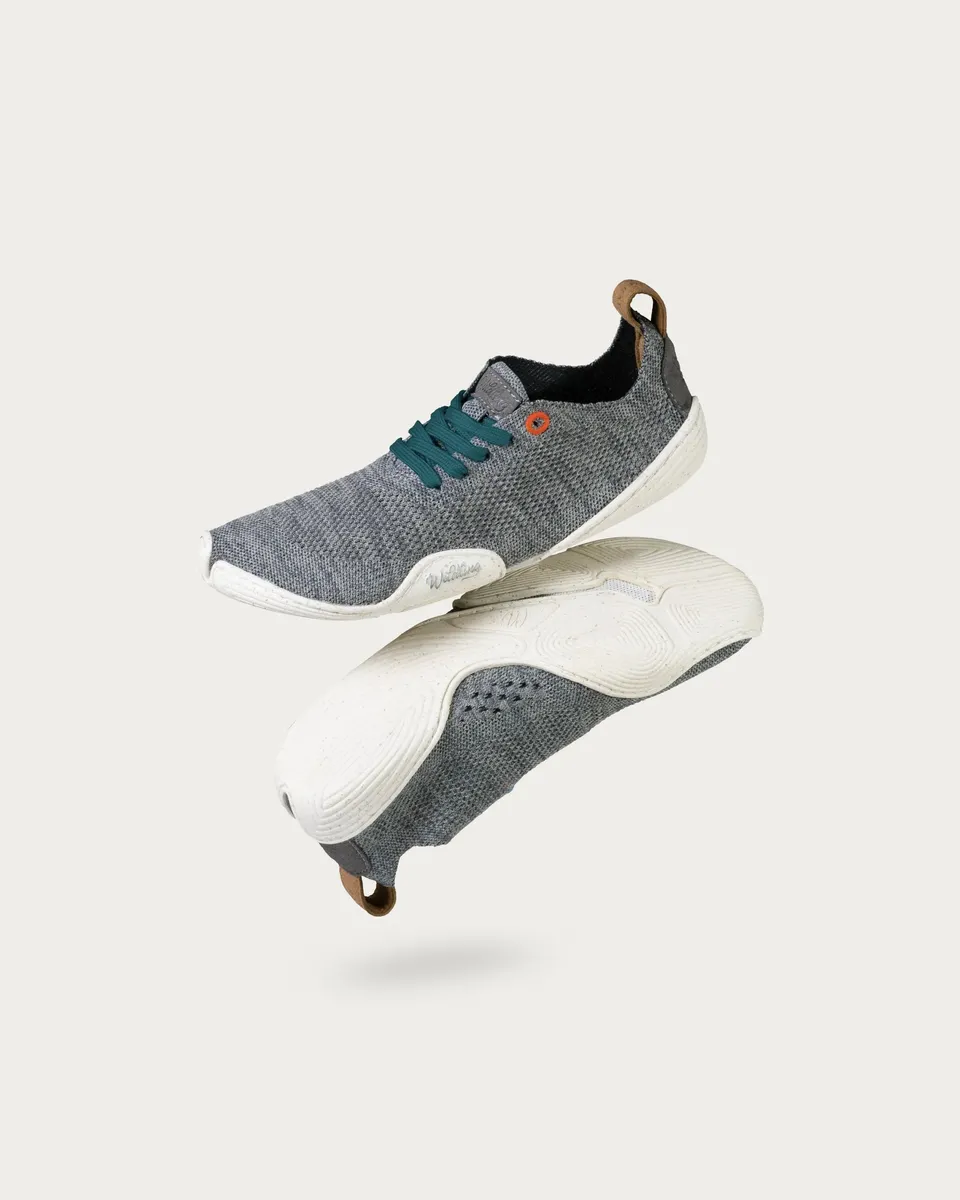 Wildling Shoes Nittugo slip-on scalze grigio leggero