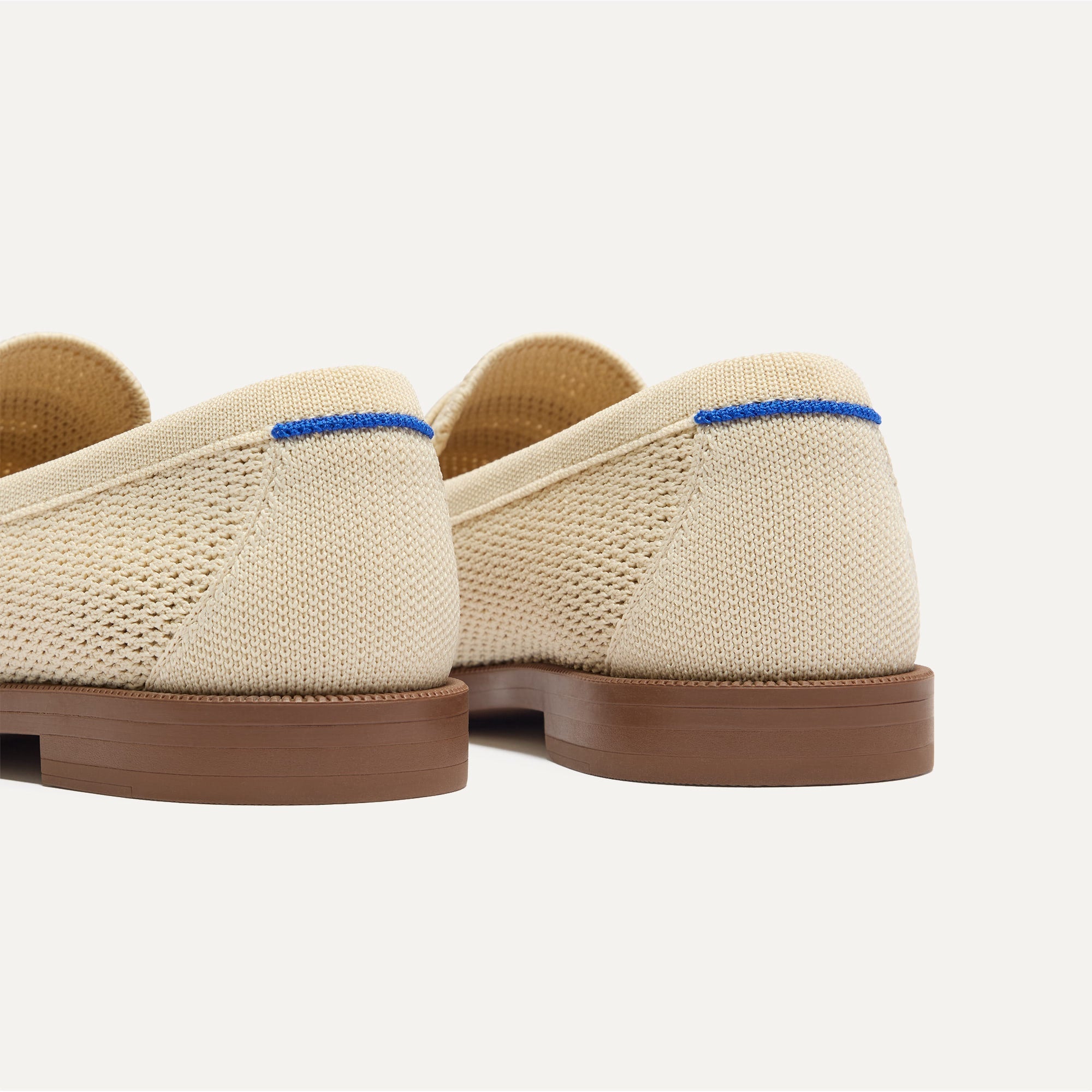 Rothy's The Penny Loafer mocassini donna Conch avorio intreccio