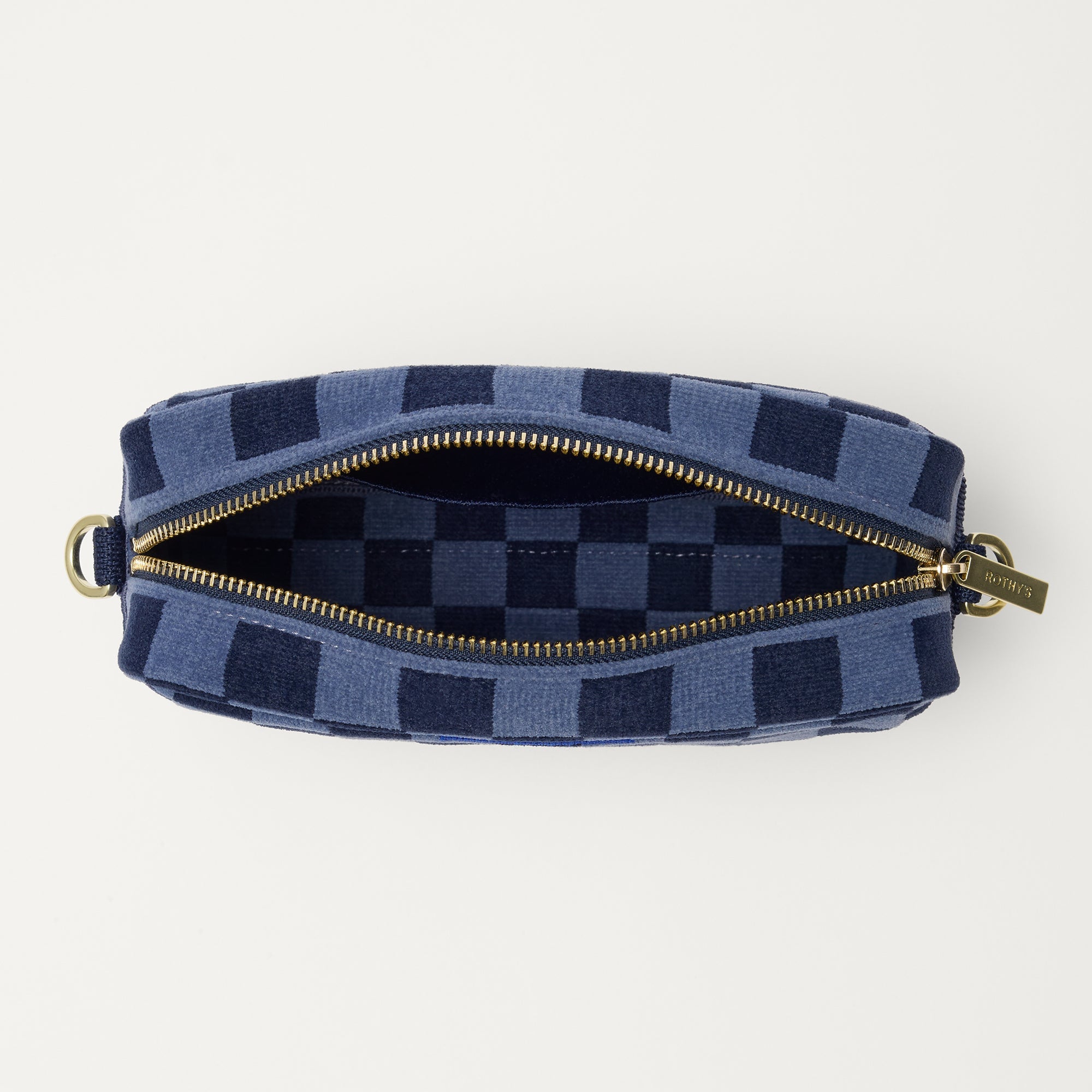 Rothy's Crossbody Camera Bag tracolla Blue Ink 20 cm