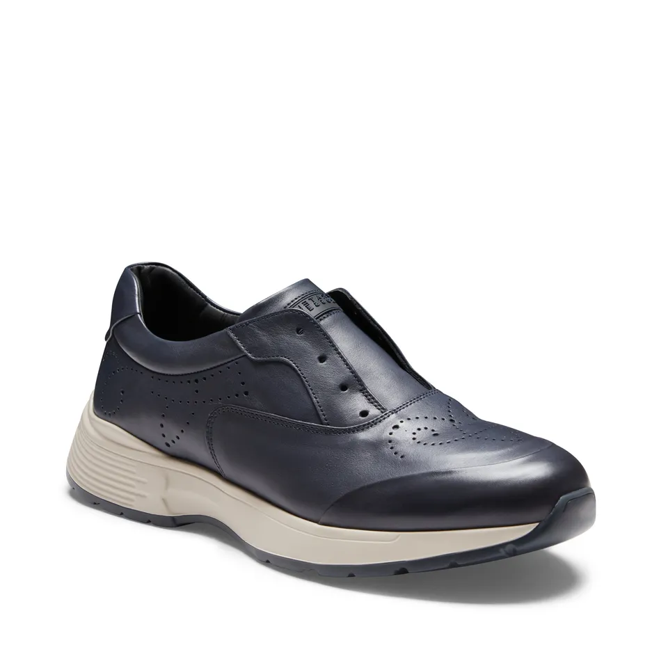 F.lli Rossetti Sneaker Uomo Pelle Blu Copiativo 47551