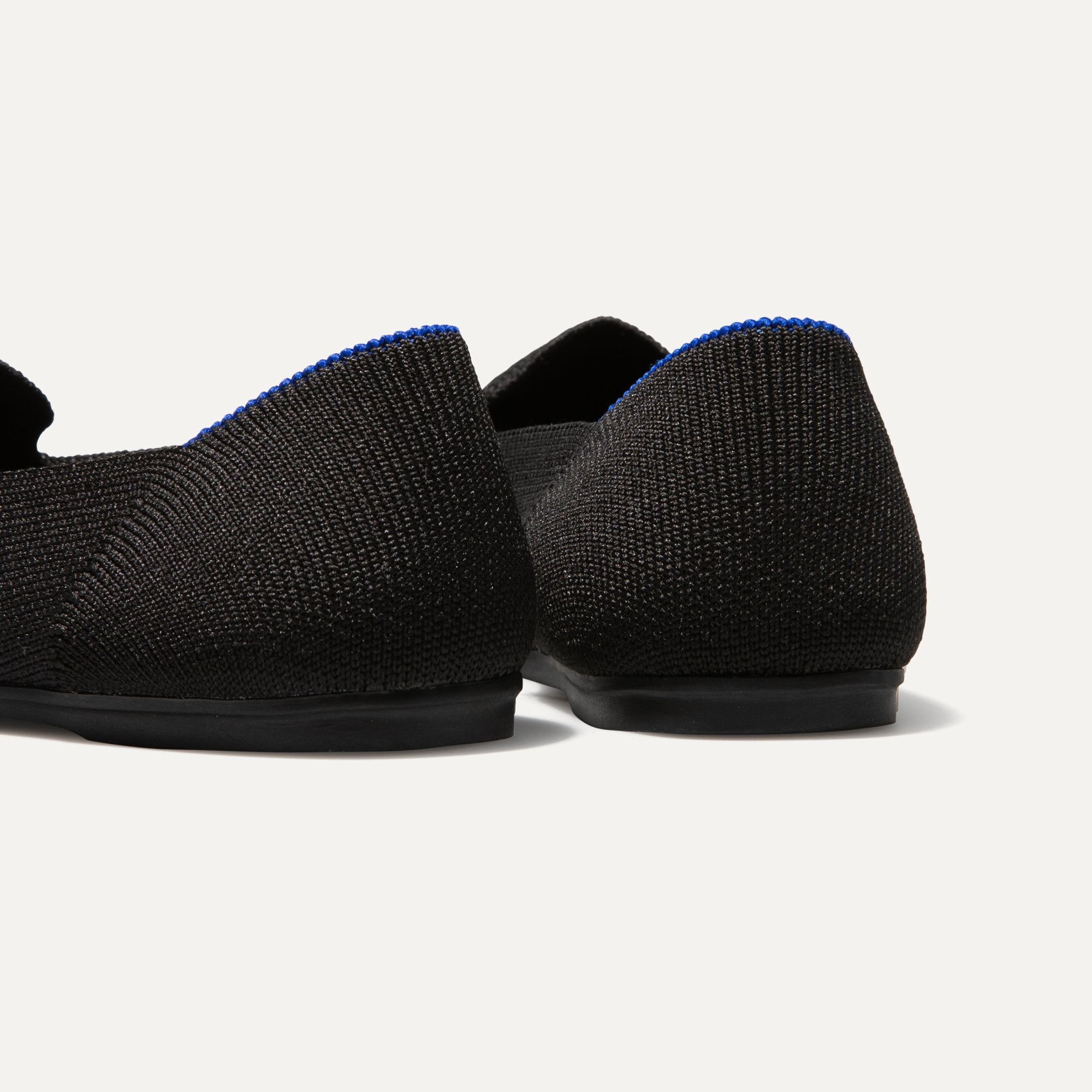 Rothy's The Kids Loafer mocassini bimbo Black Solid in knit