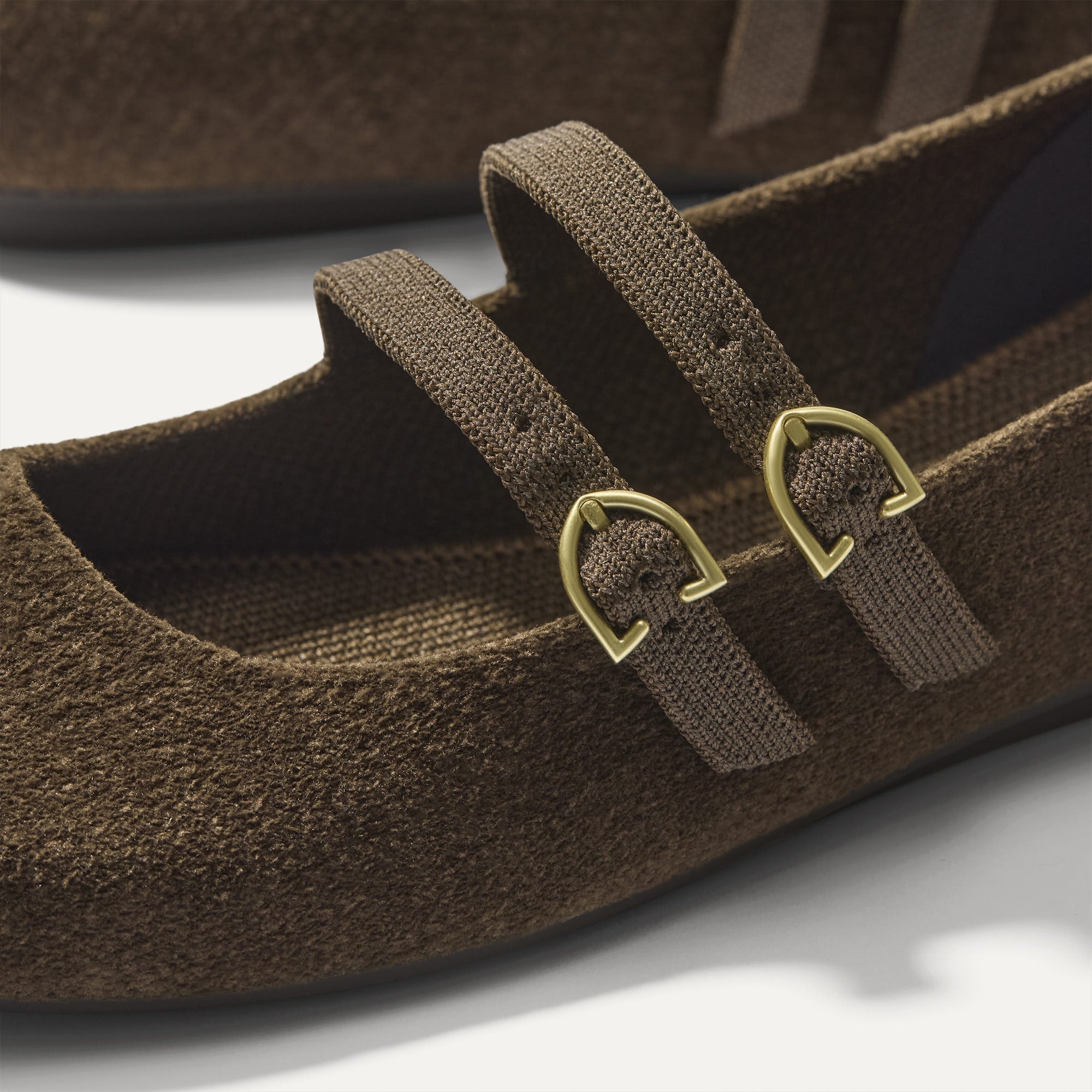 Rothy's The Double Buckle Mary Jane ballerine ReVelvet Bistro riciclata