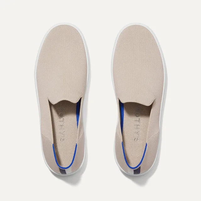 Rothy's The Original Slip On Sneaker sneakers sabbia tomaia morbida