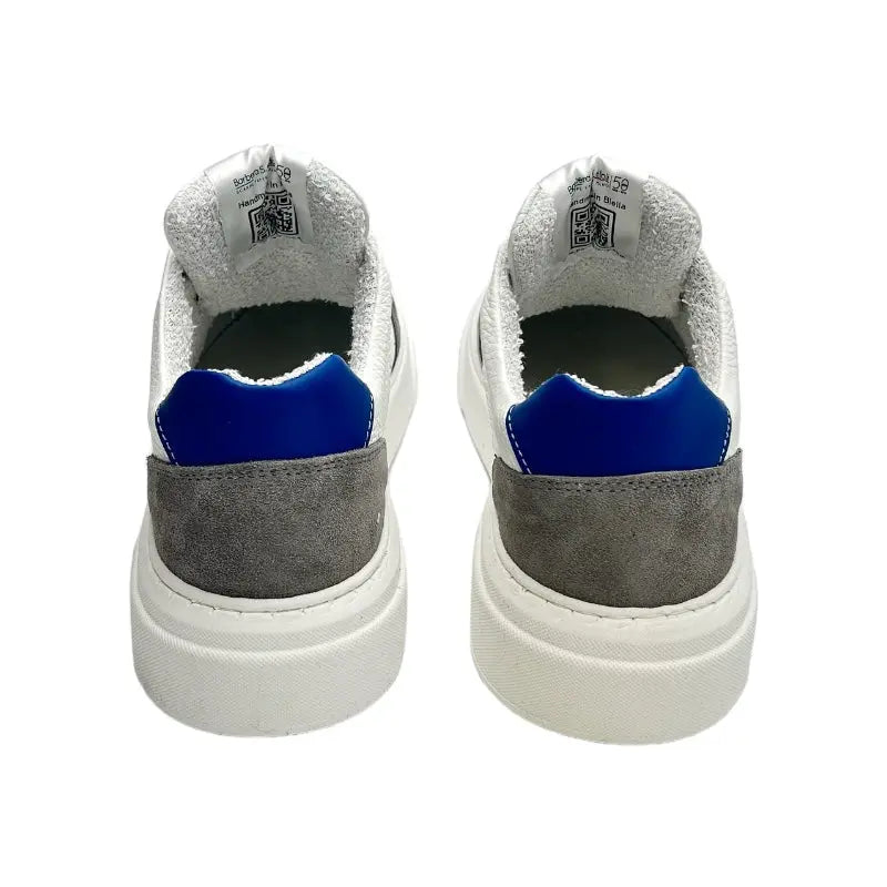Sandro Barbera & Figli B68 Materia Blu sneaker biancoblu pelle