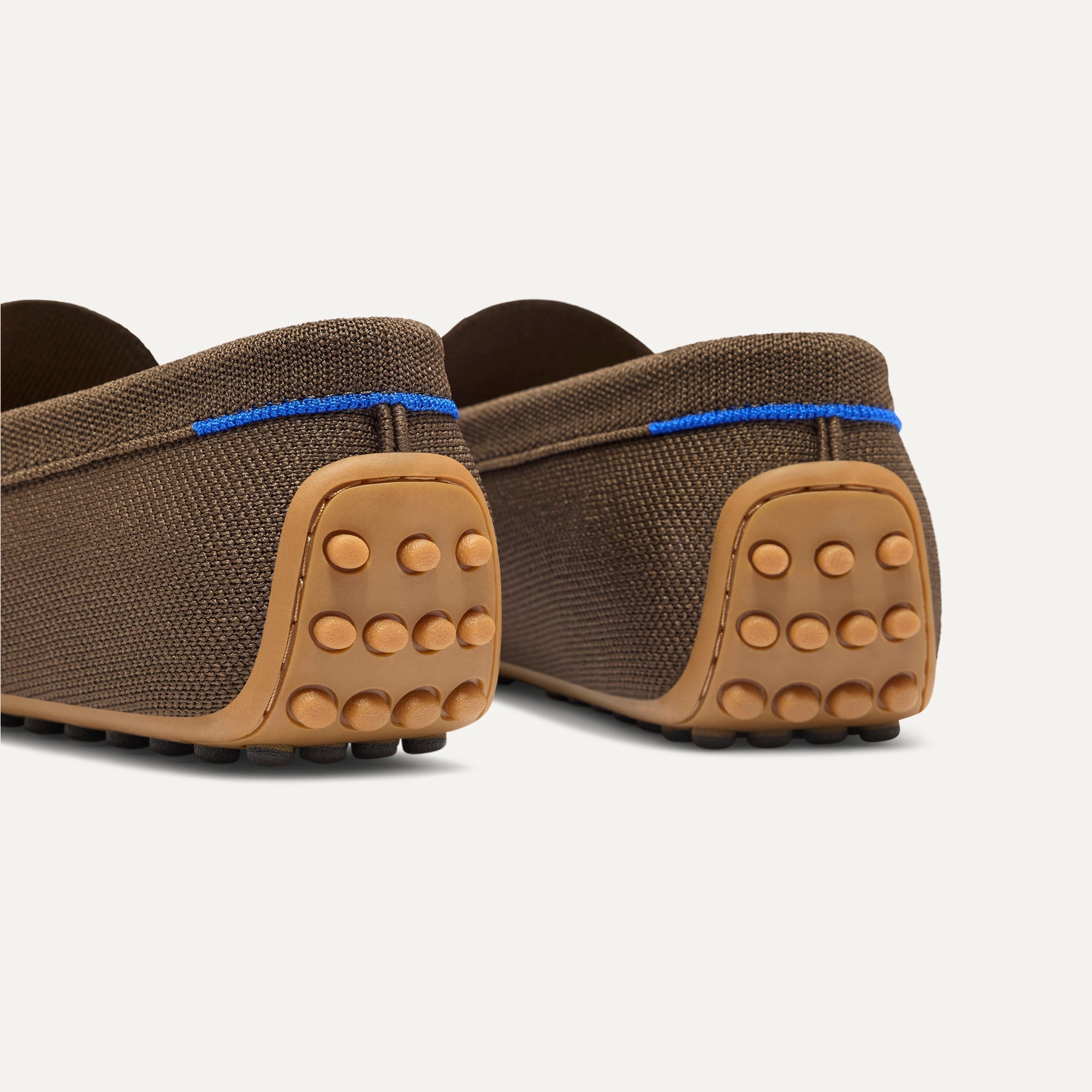 Rothy's The Men's Driver mocassino Dark Roast marrone
