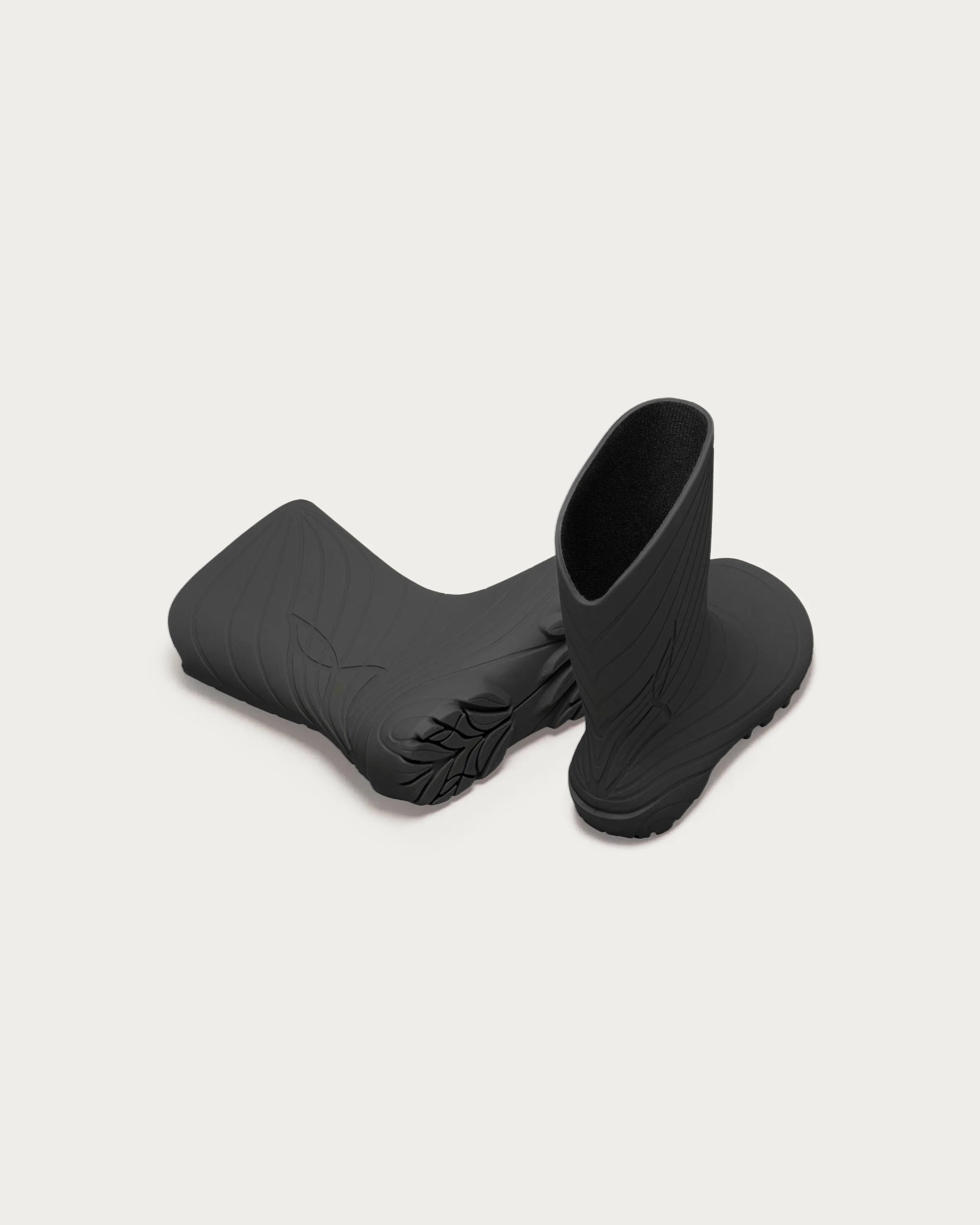 Wildling Rain Boot Ranidae black stivali pioggia neri
