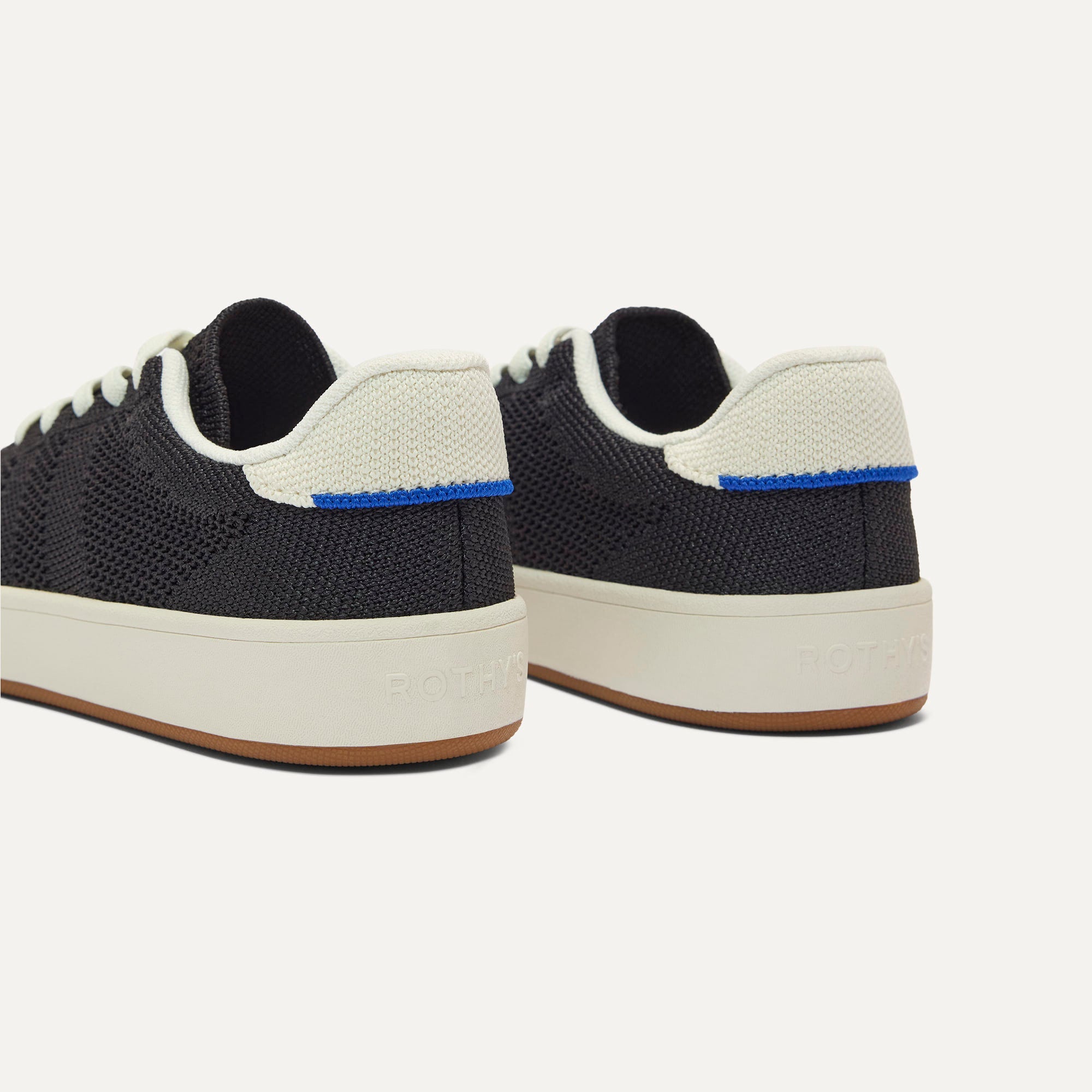 Rothy's Kids Stretch Sneaker scarpe bambino Zoom nere slip on