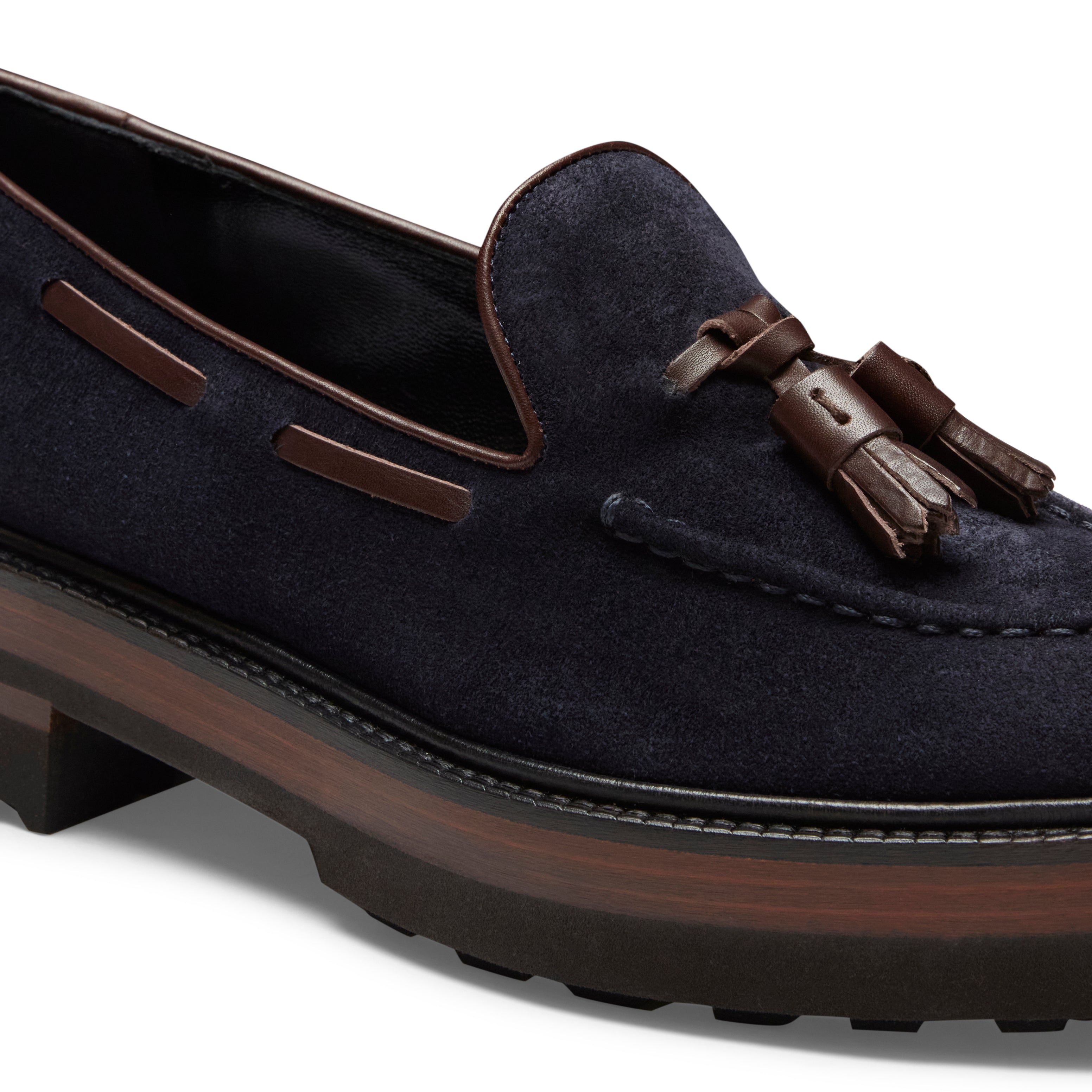F.lli Rossetti Brera 67819 mocassino donna suede navy