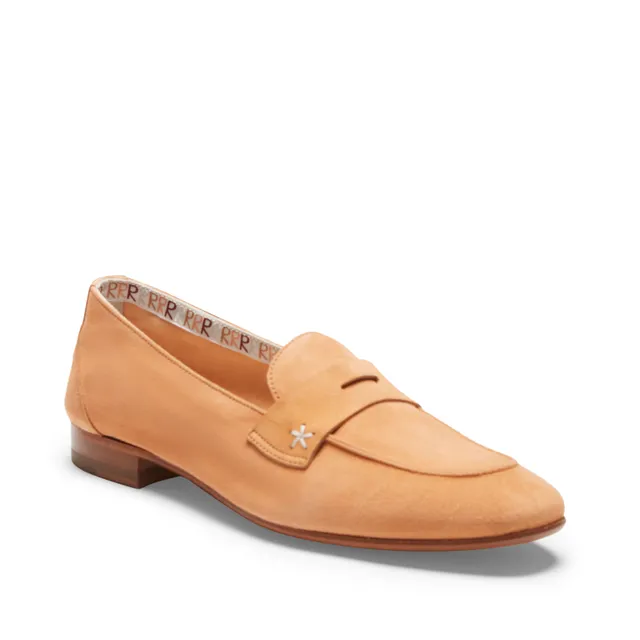 F.lli Rossetti Estate 70140 mocassino suede papaya