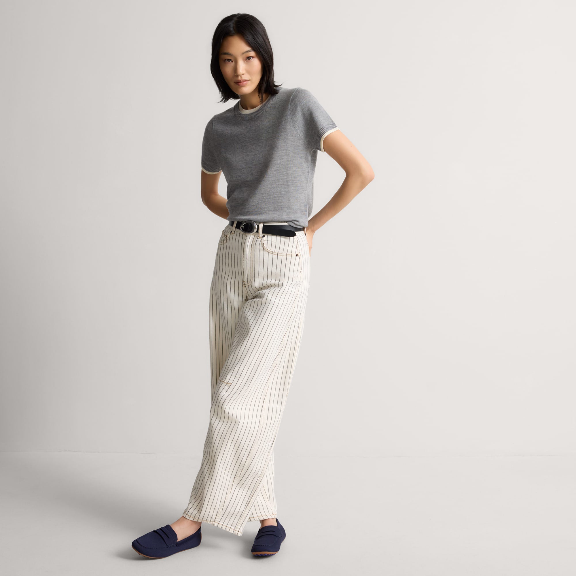 Rothy's The Daily Driver mocassini donna blu Navy