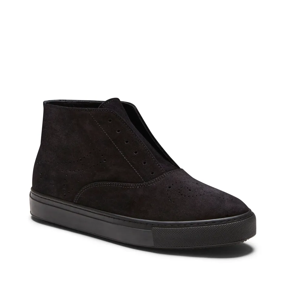 F.lli Rossetti Hobo Sport Desert Boot Nero Suede Donna