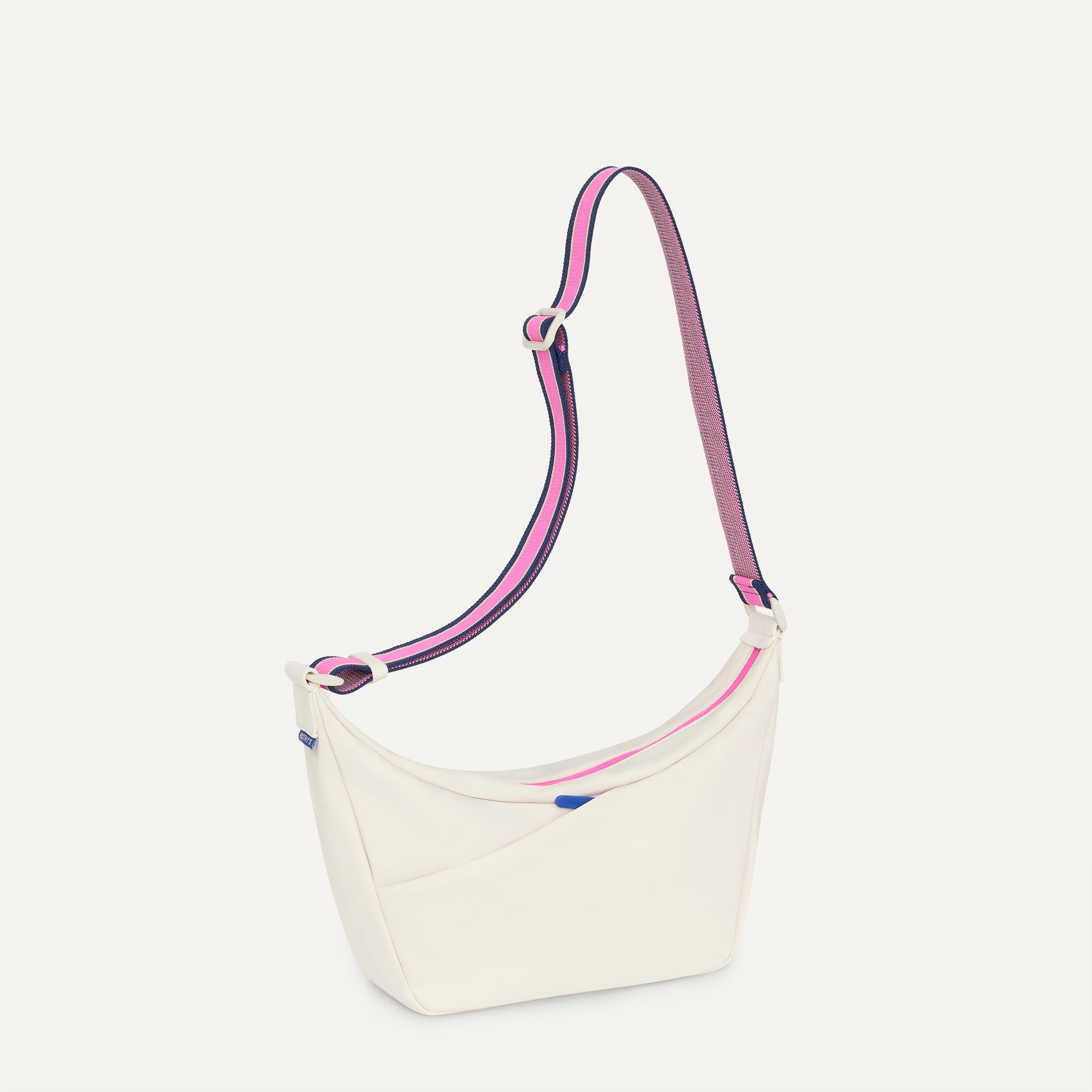 Rothy's The Travel Sling tracolla Optic avorio con zip