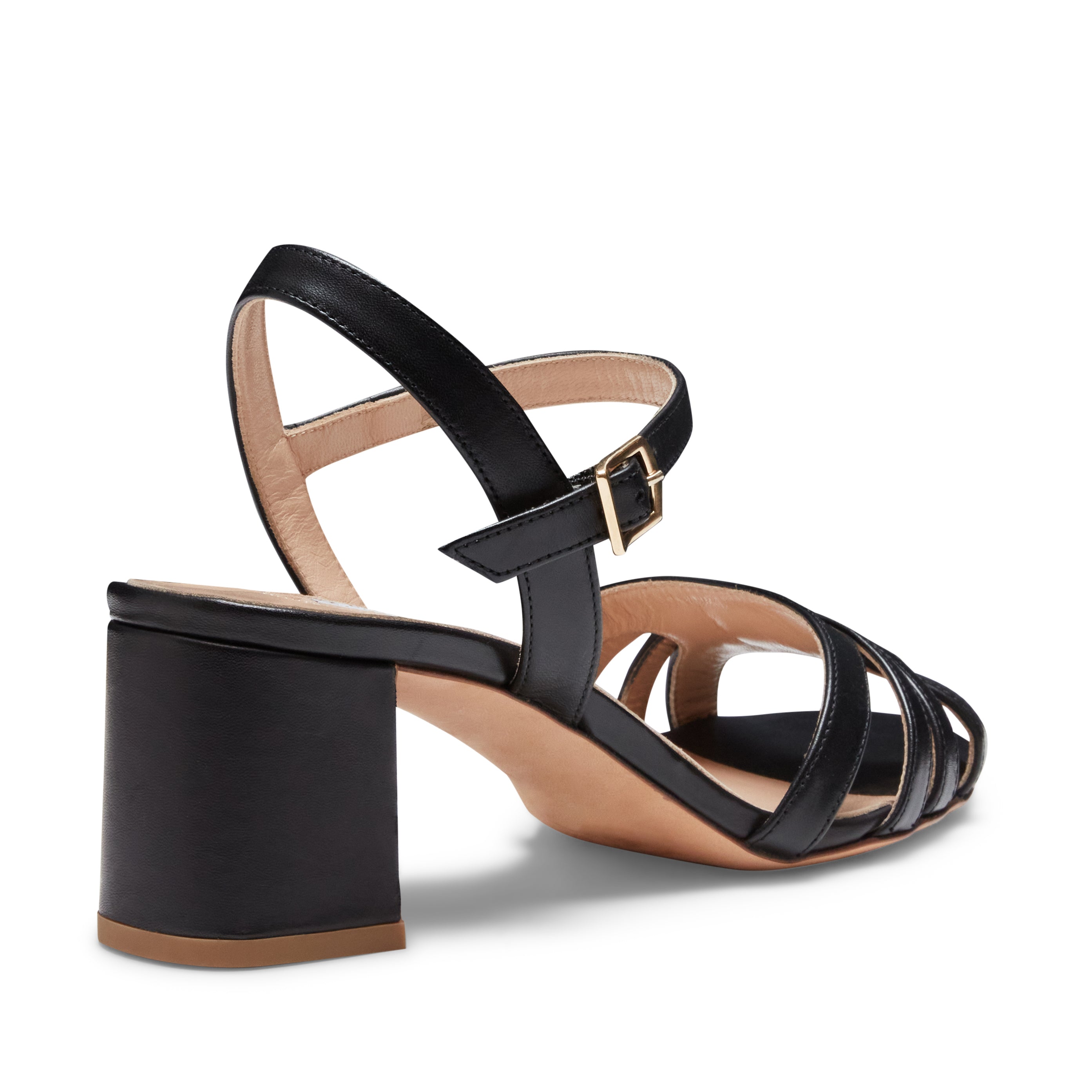F.lli Rossetti 68216 sandalo donna nero pelle tacco 60