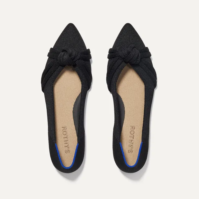 Rothy's The Knot Point II ballerine Black