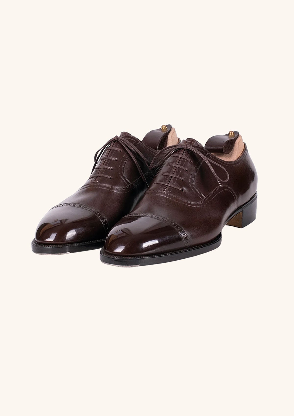 Stefano Bemer Oxfords T6452 scarpe pelle marrone