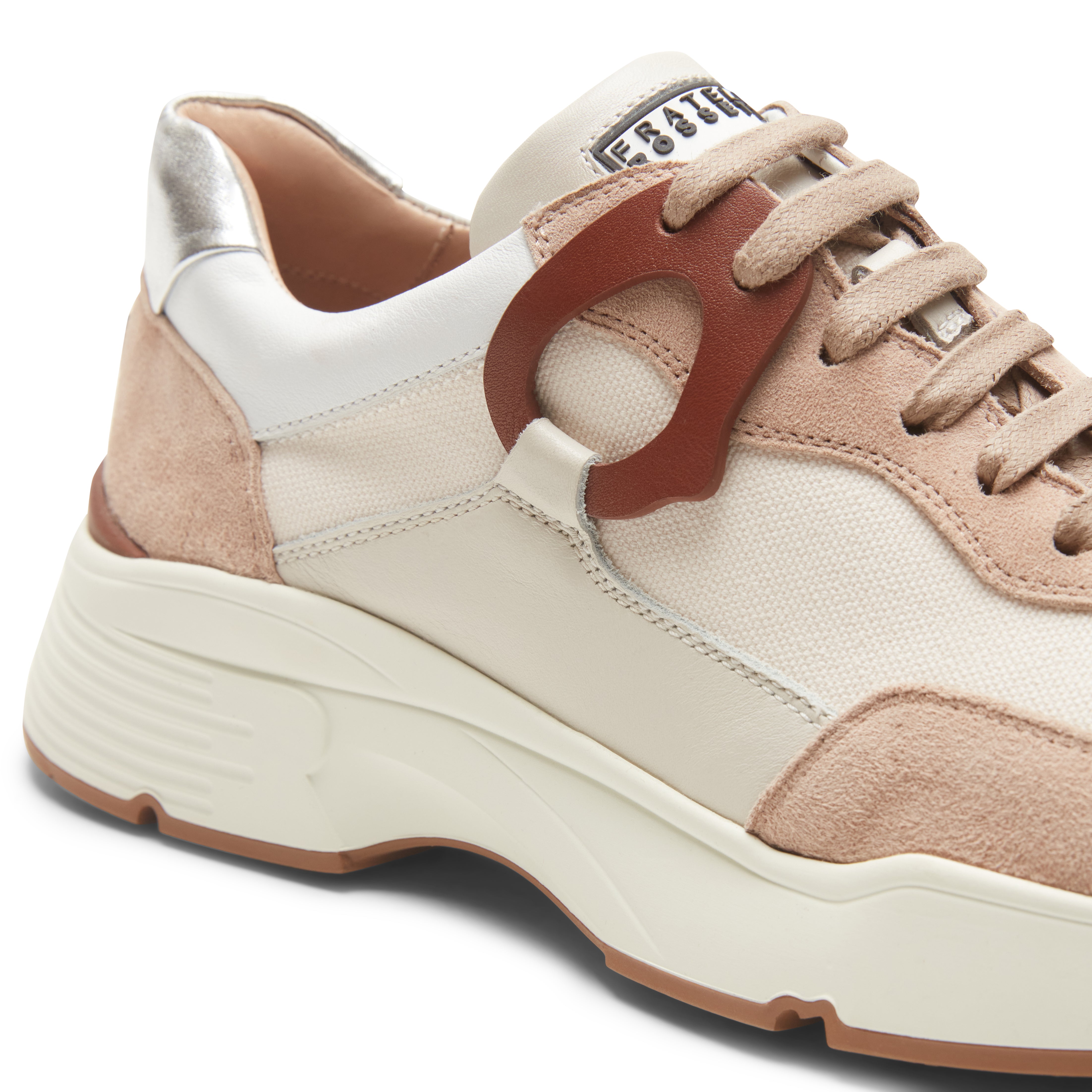 F.lli Rossetti 77091 Sneaker Donna Latte Rosa