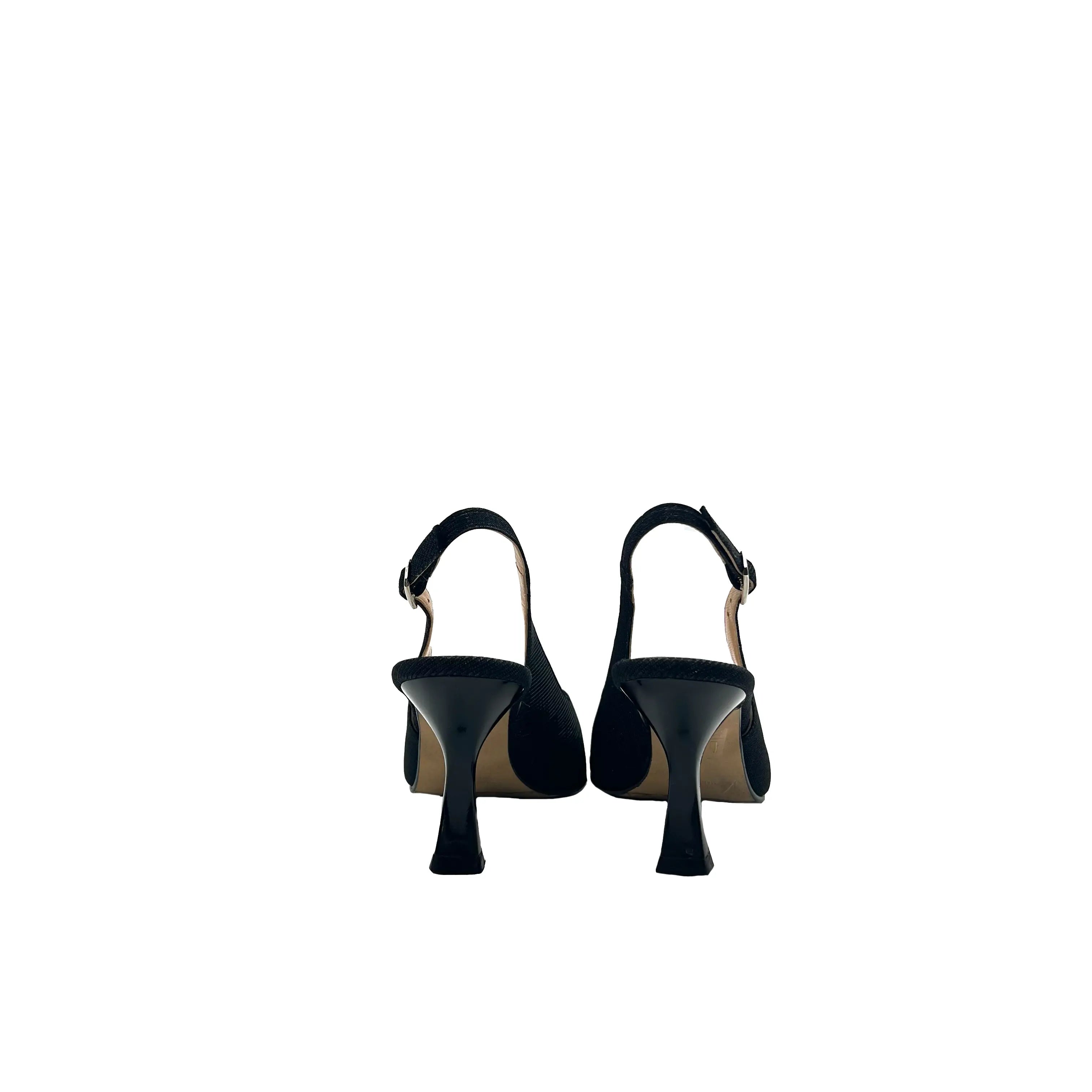 Sandro Barbera 704 Black Sandalo Donna Nero Tacco 75