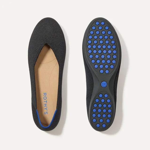 Rothy's The Daily Flat ballerine Black maglia comoda