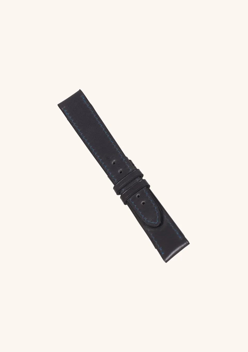 Stefano Bemer Watch Straps cinturino pelle grigia turchese