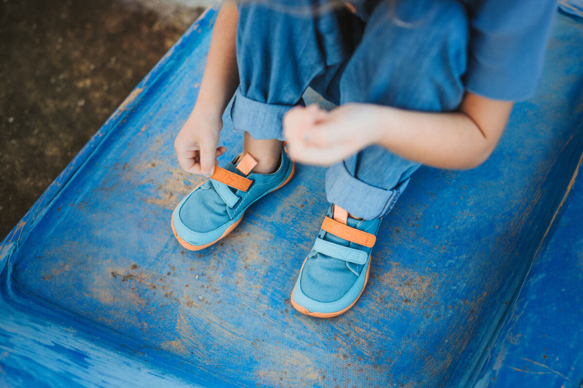 Wildling Cotinga Petrol scarpe bambino multicolore