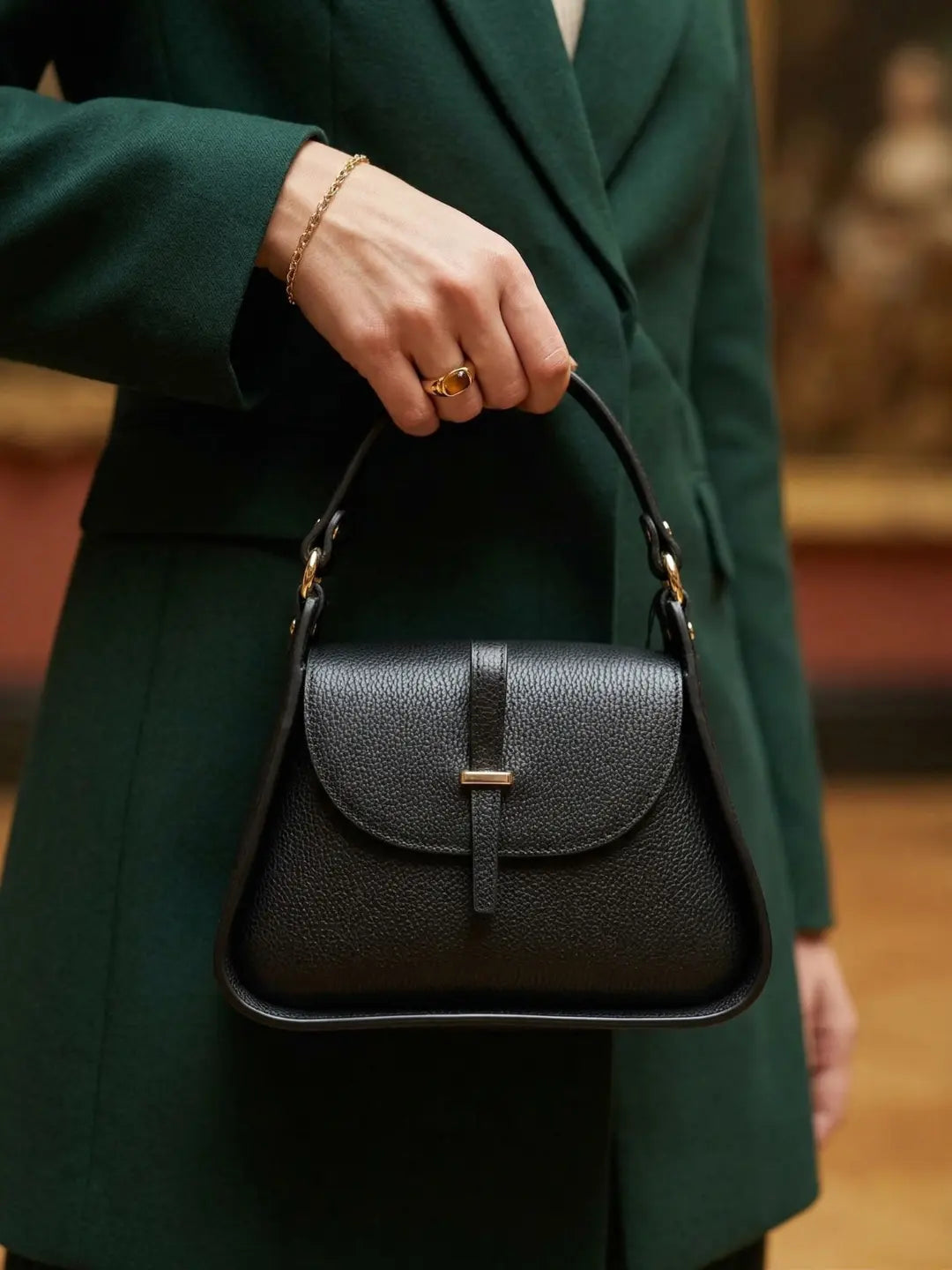 Sandro Barbera Borse BAEN 35838 borsa pelle nero tracolla