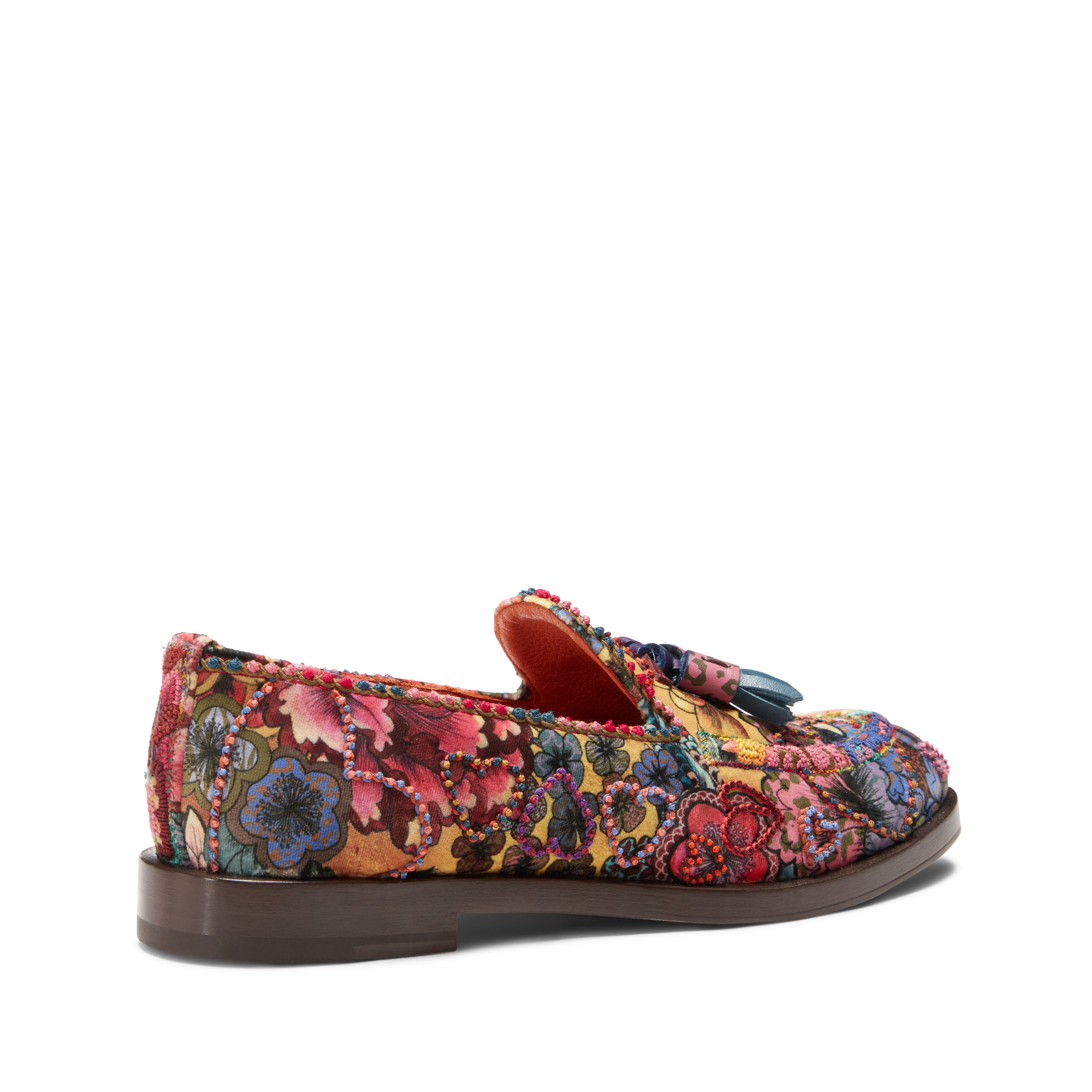 F.lli Rossetti Brera In Love mocassino donna velluto multicolor