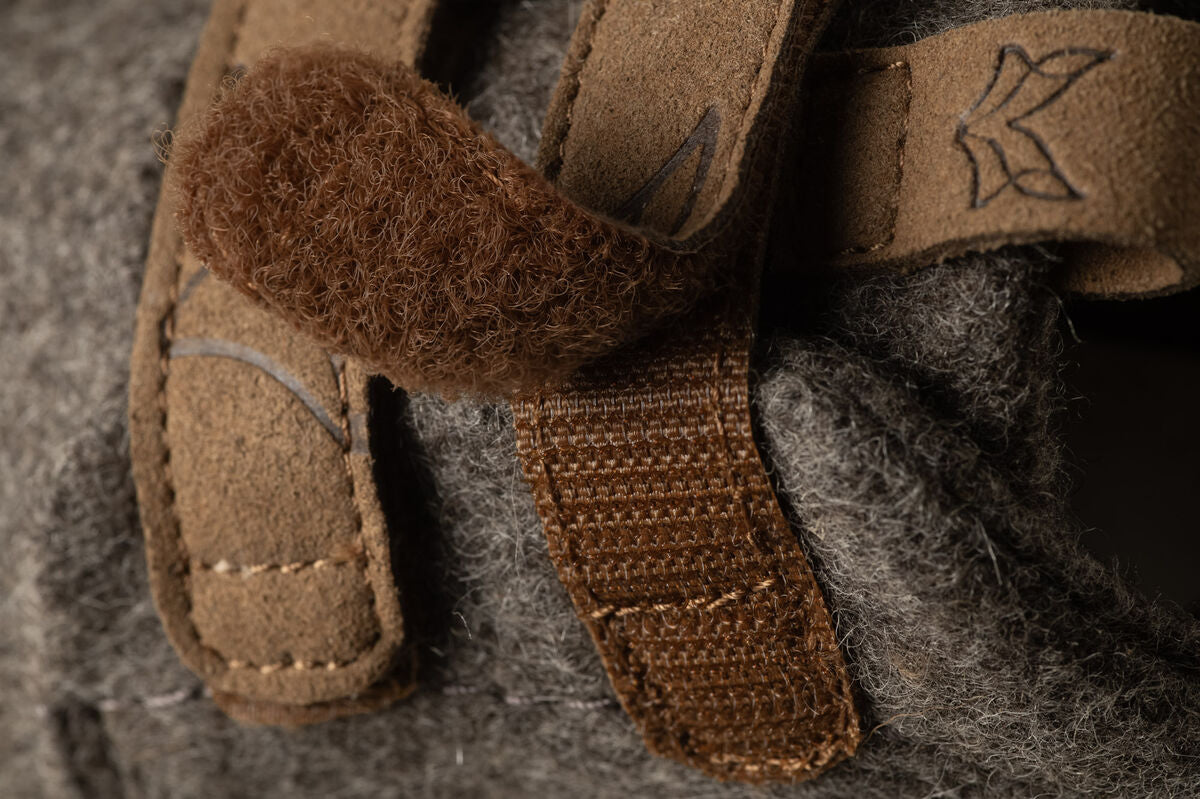 Wildling Ullig Sten scarpe basse lana grigia traspiranti