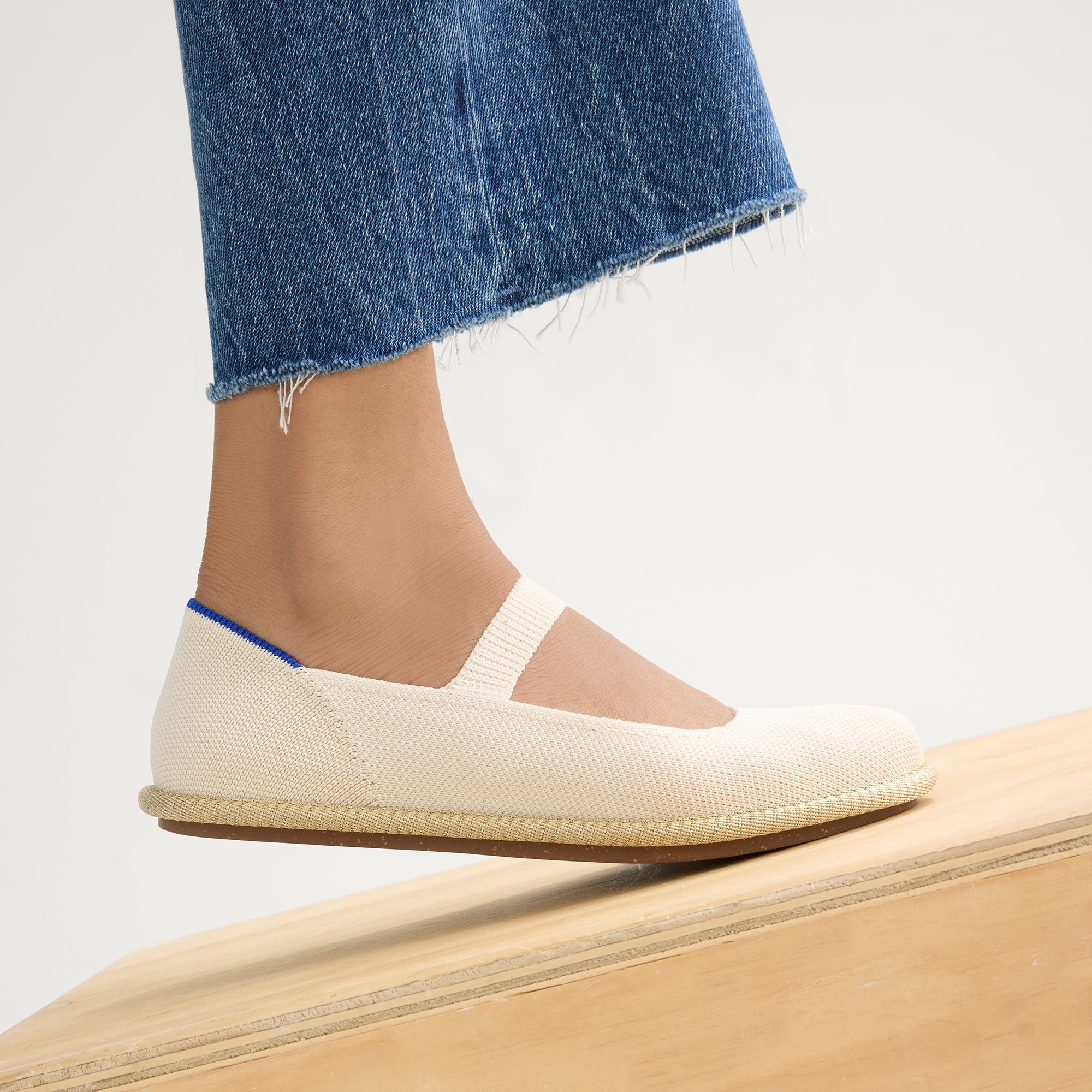 Rothy's The Cruiser Mary Jane ballerine avorio White Sand