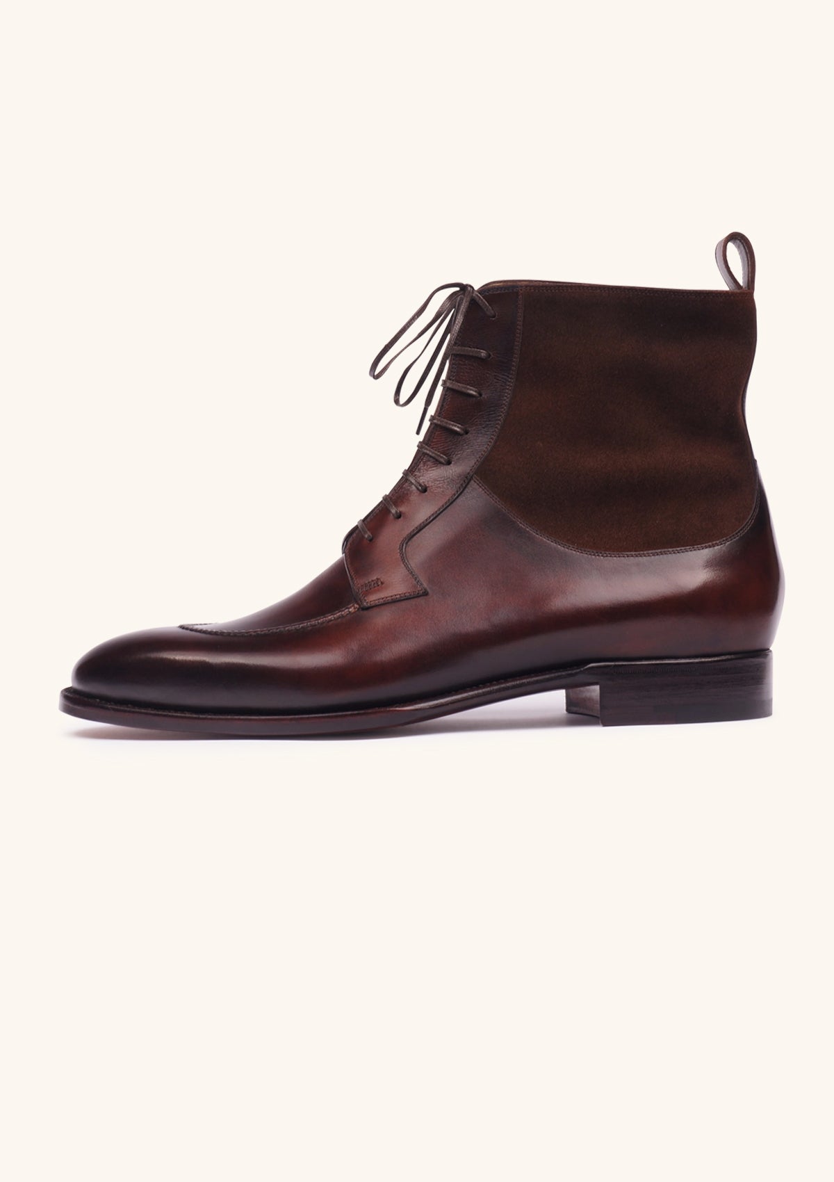 Stefano Bemer C7800 stivali derby pelle marrone
