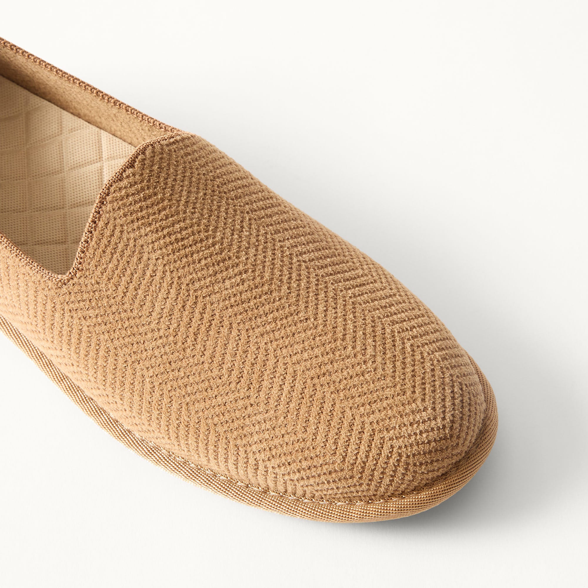 Rothy's The Men's Cruiser Loafer mocassini Pecan Herringbone spigato