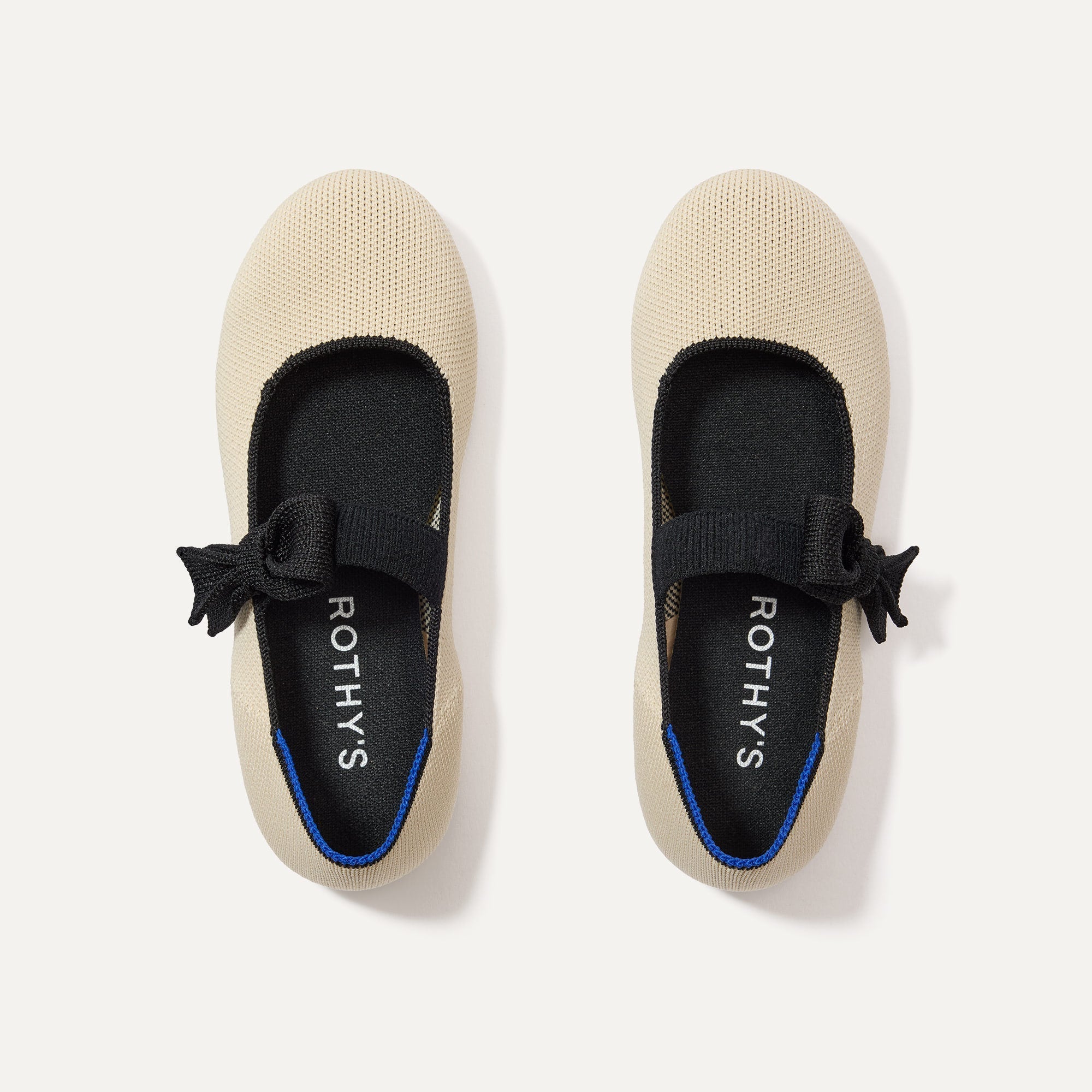 Rothy's Kids Tux Bow Mary Jane scarpe Bronzite