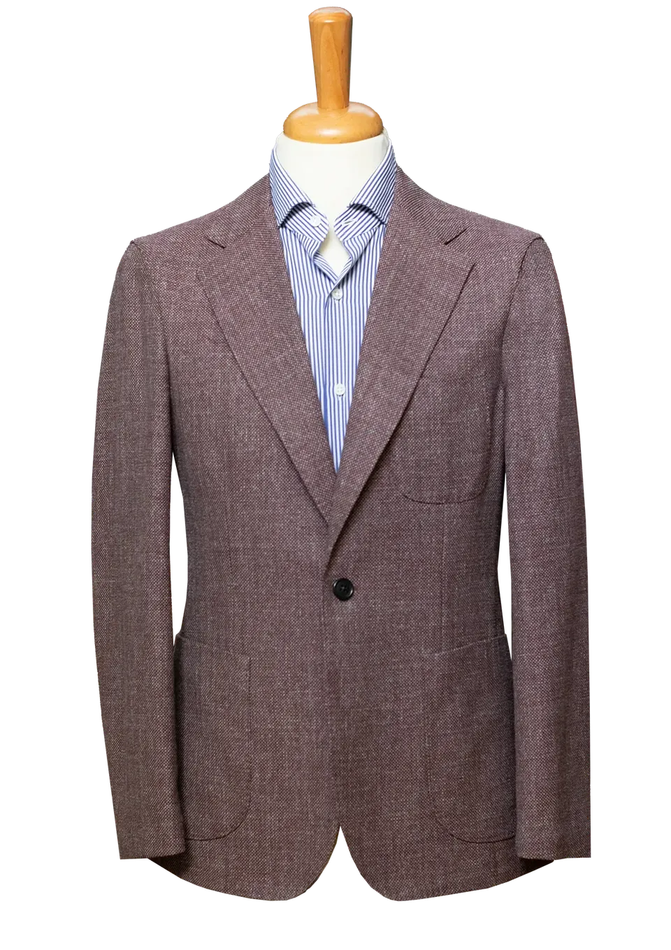 Stefano Bemer SV4503 Overshirt Bordeaux Cotone Lana Giacca