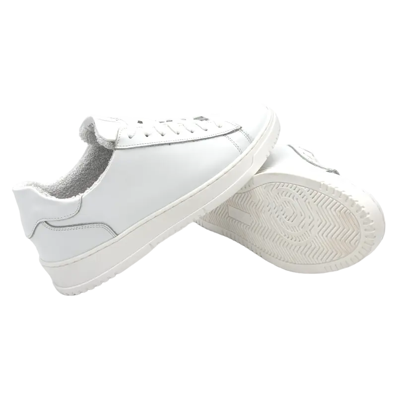 Sandro Barbera B68 Swag sneaker uomo bianco pelle