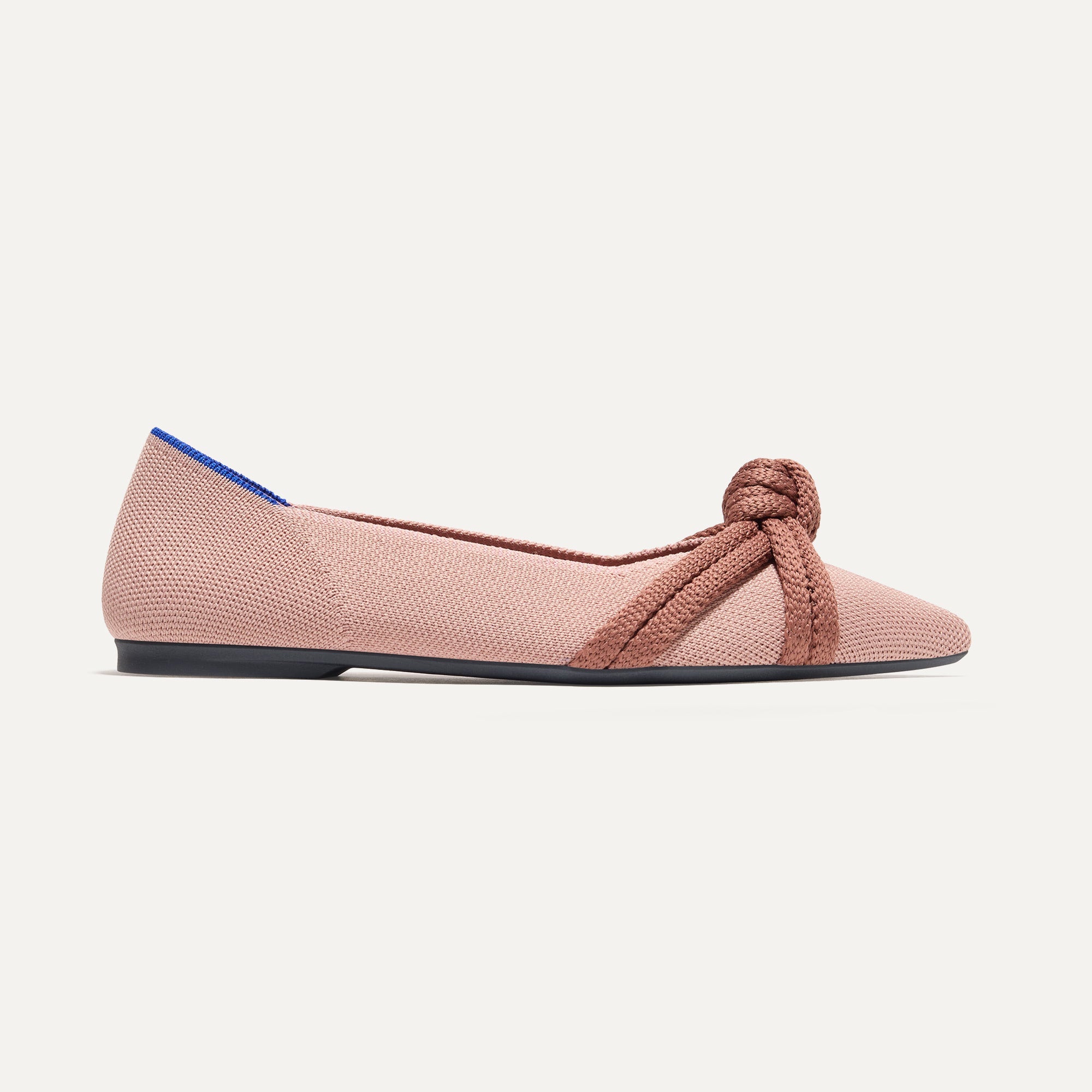 Rothy's The Knot Point II ballerine Maple Pink