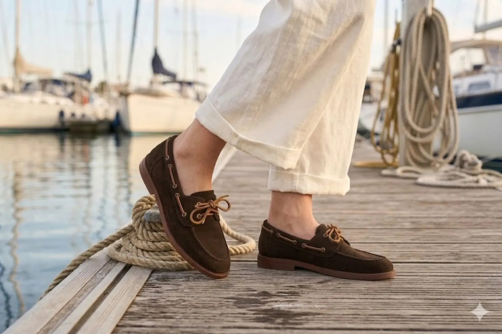 Sandro Barbera Barca scarpe testa moro scamosciato