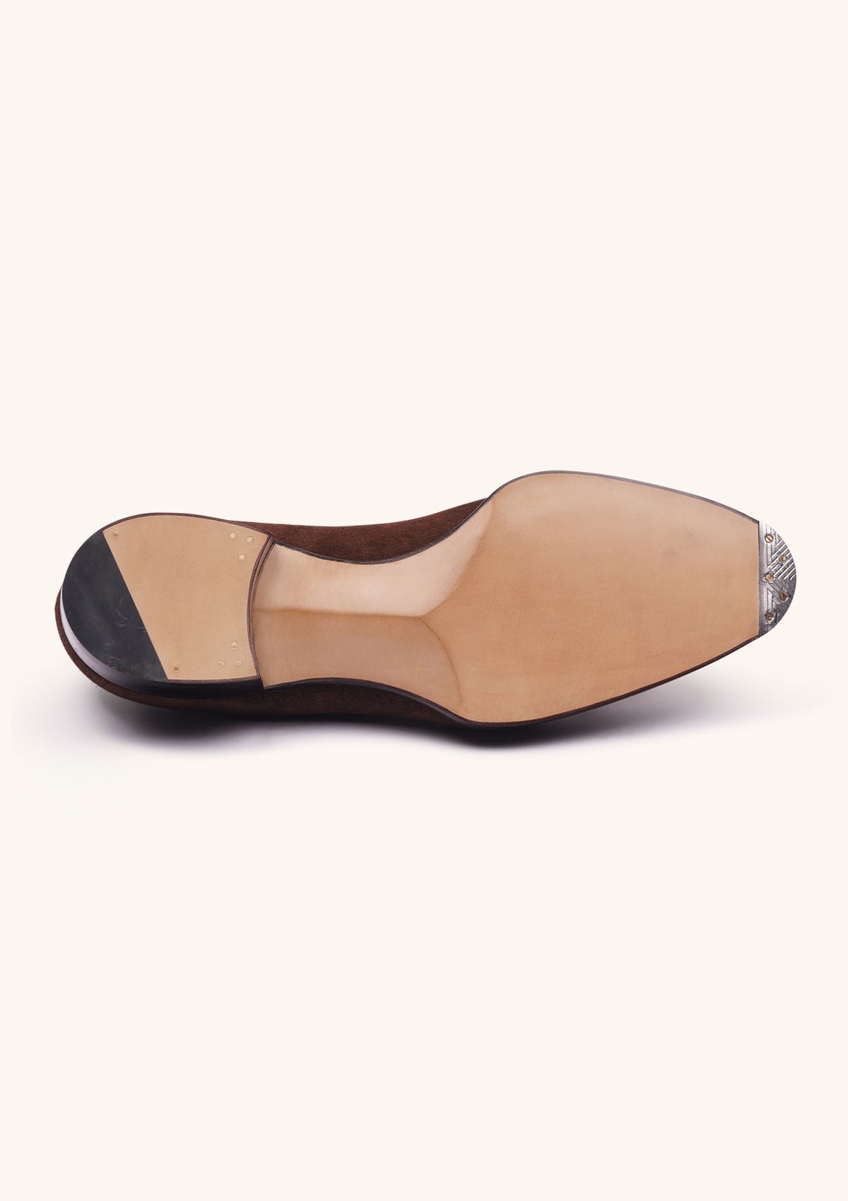 Stefano Bemer Loafers T1325 mocassini camoscio marrone fiocco